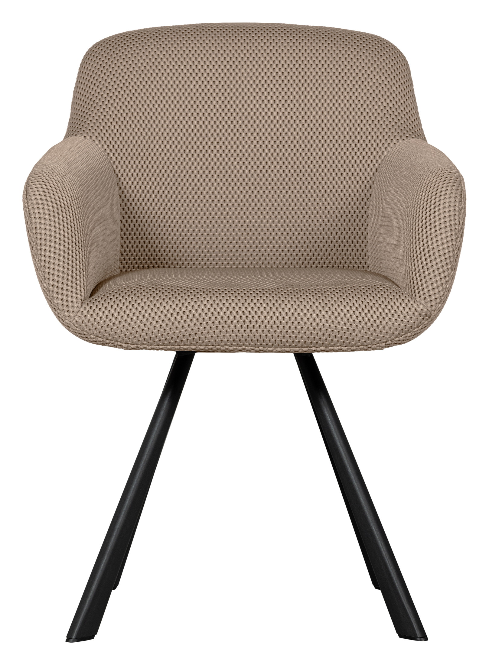 WOOOD Eetkamerstoel 'Juno' Mesh, kleur Naturel