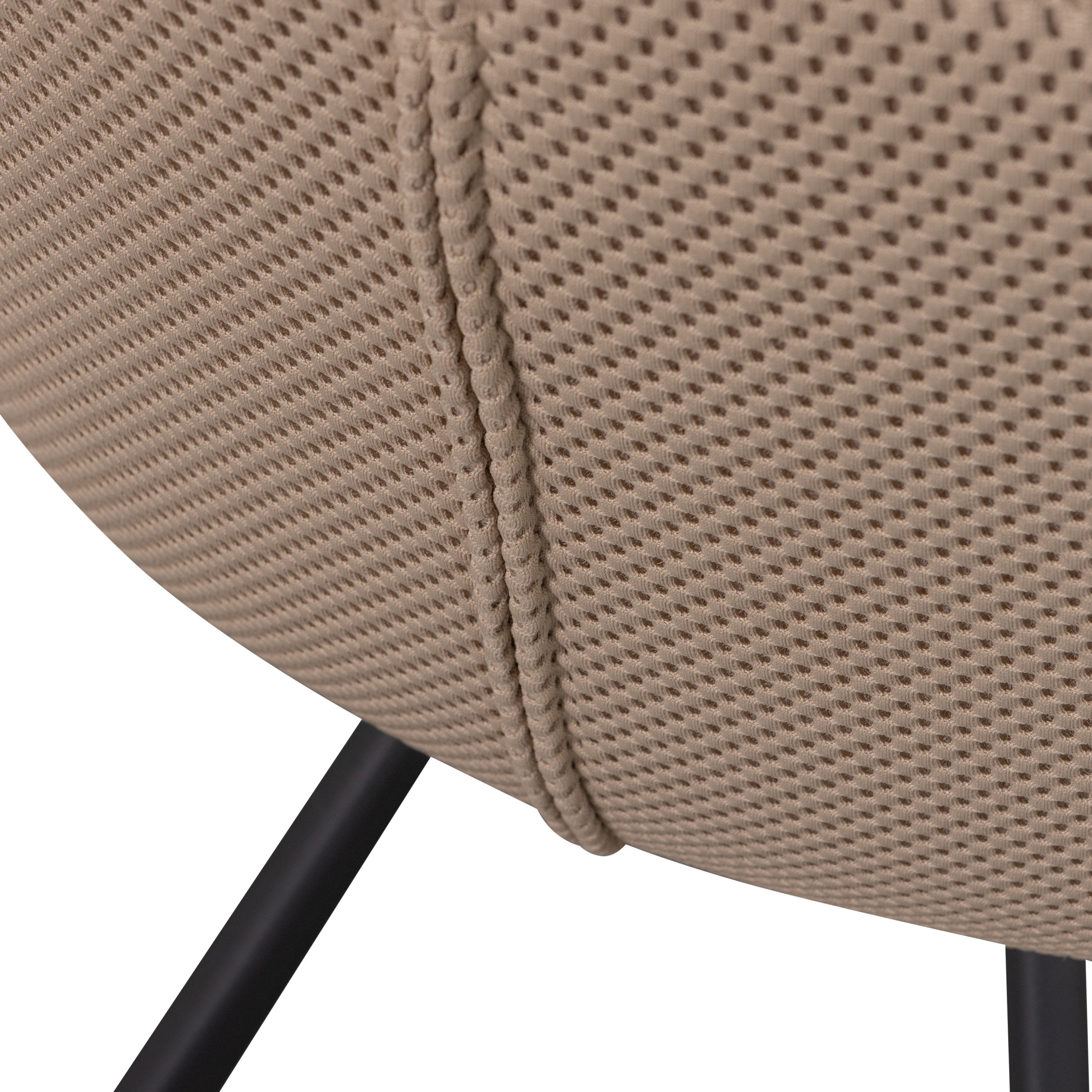 WOOOD Eetkamerstoel 'Juno' Mesh, kleur Naturel