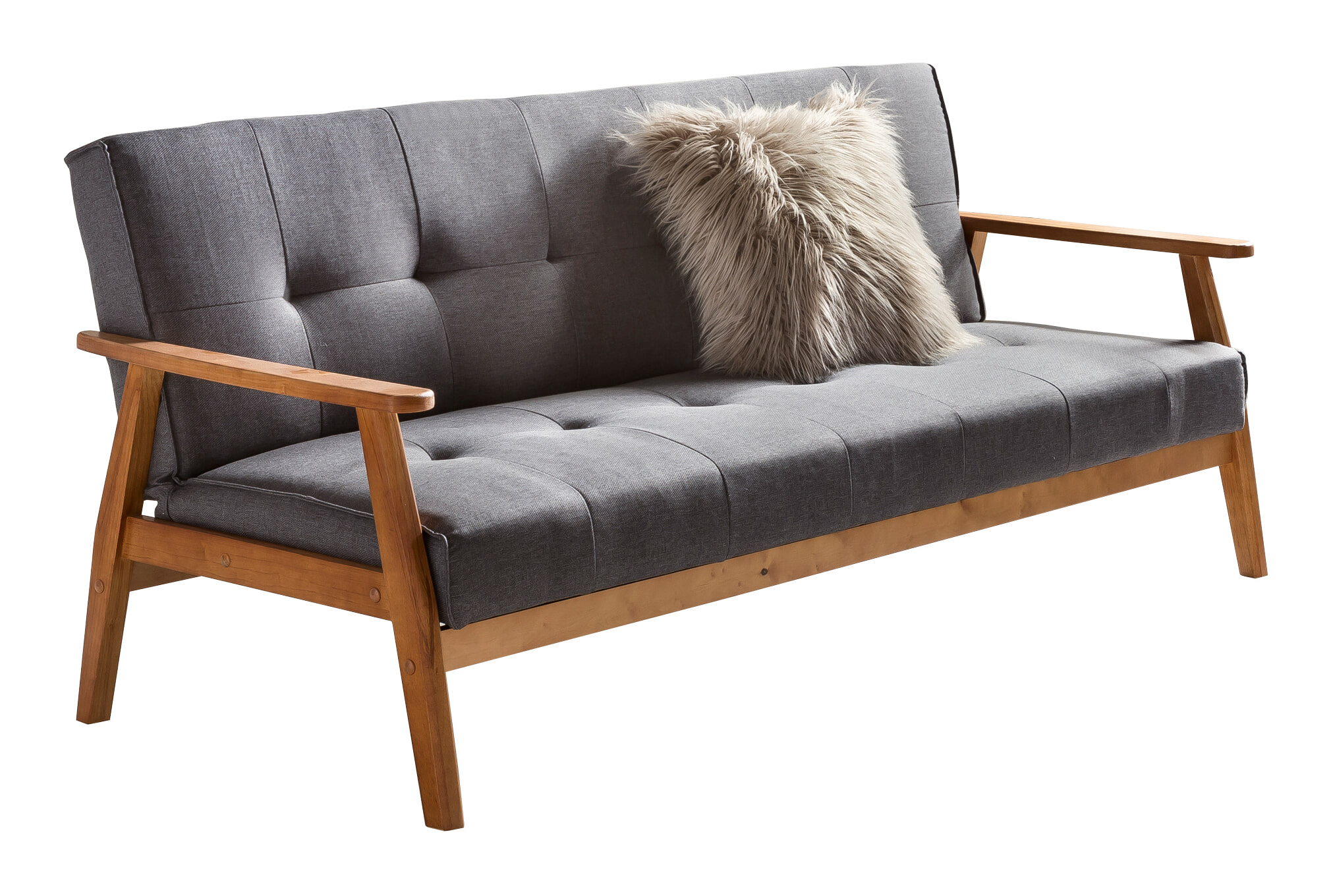 Artistiq Slaapbank 'Lilly' kleur Donkergrijs