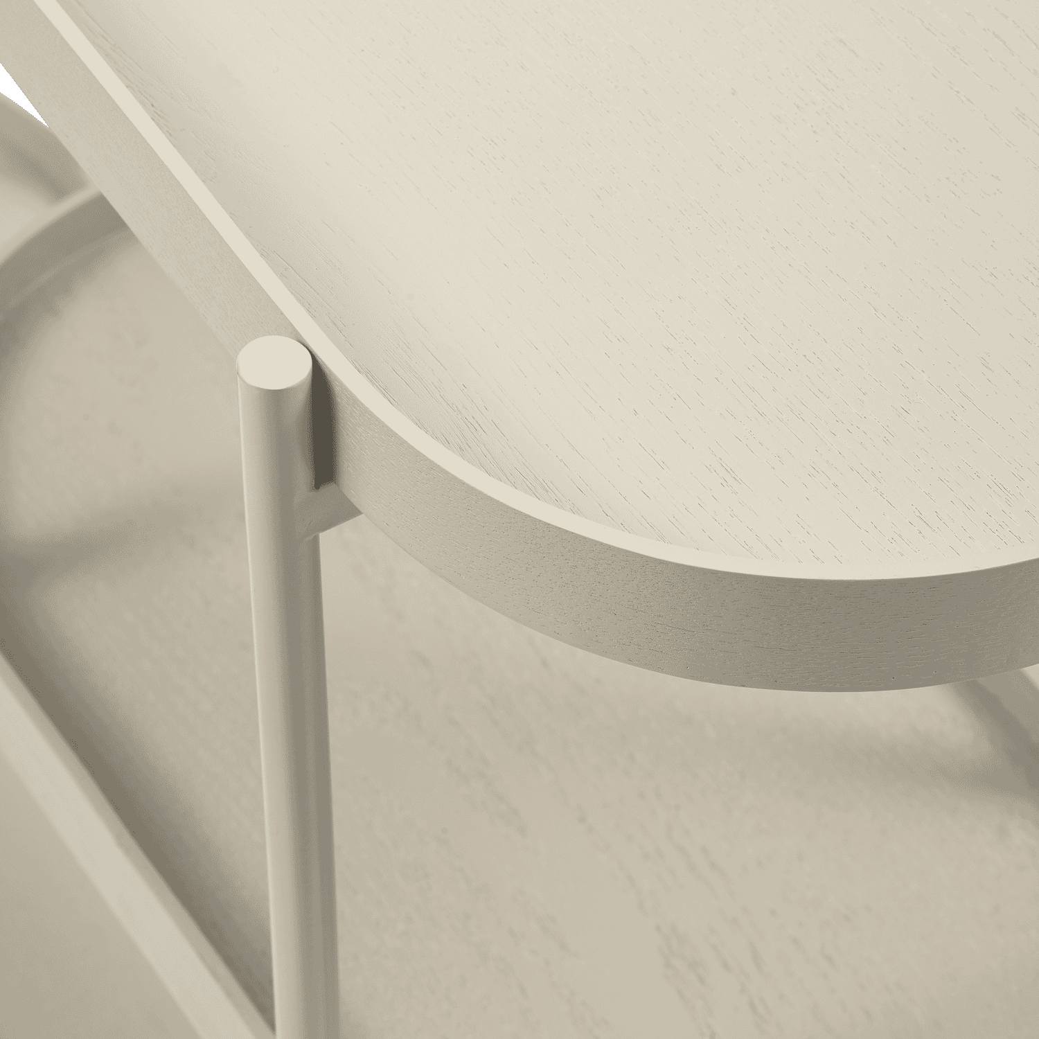 WOOOD Sidetable 'Noan' , kleur Antique Beige