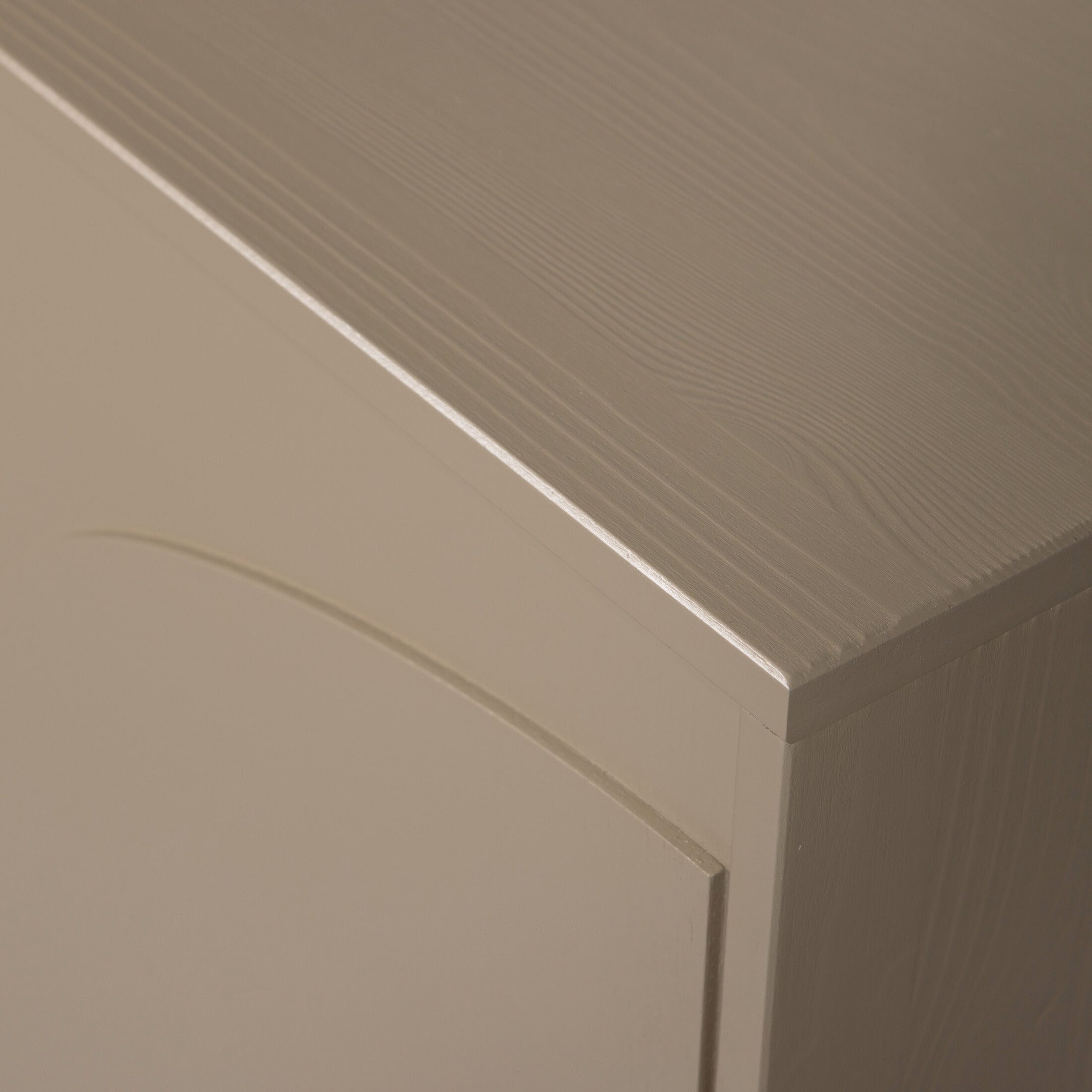 WOOOD Opbergkast 'Cadiz' Grenen, kleur Mud