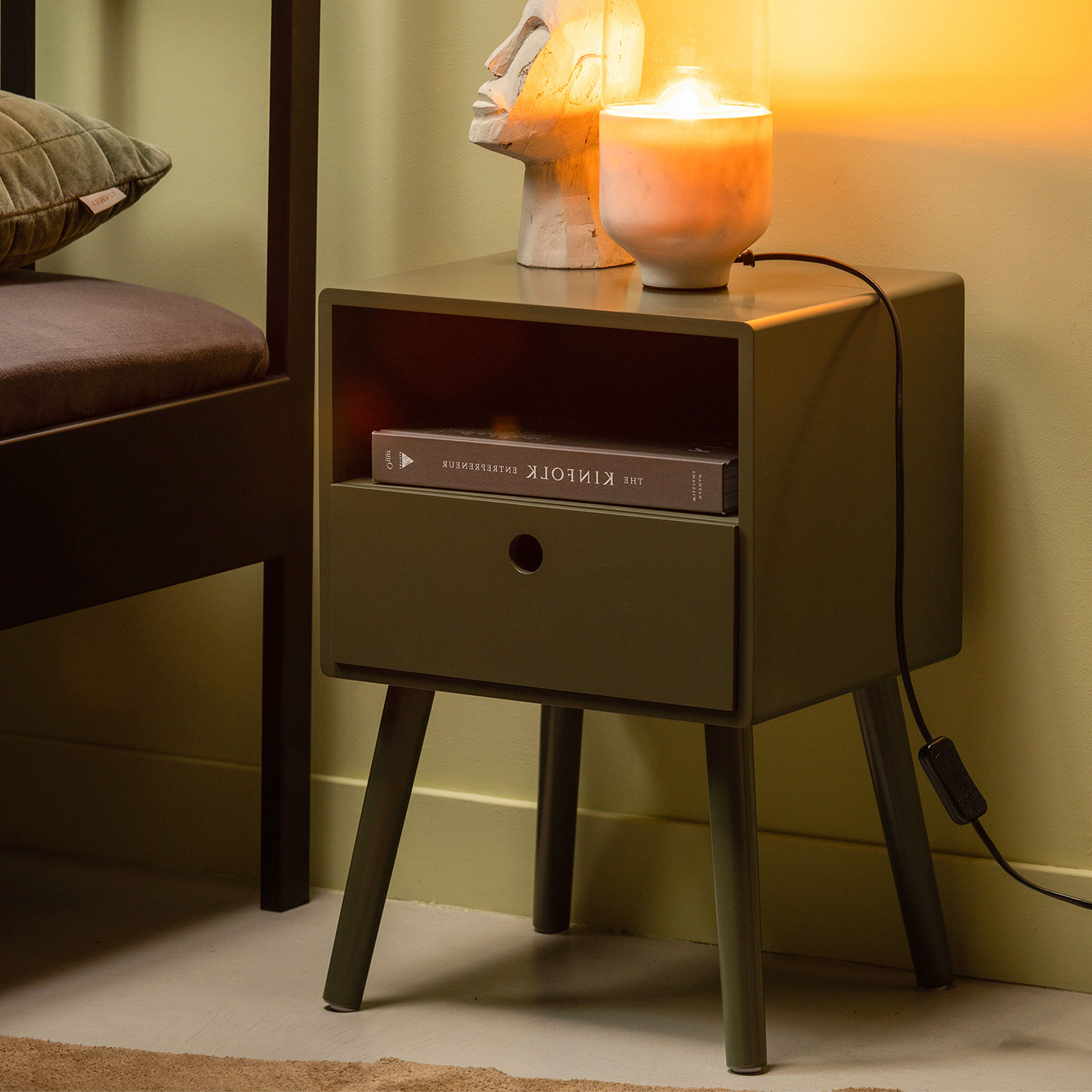 WOOOD Nachtkastje 'Ozzy' 