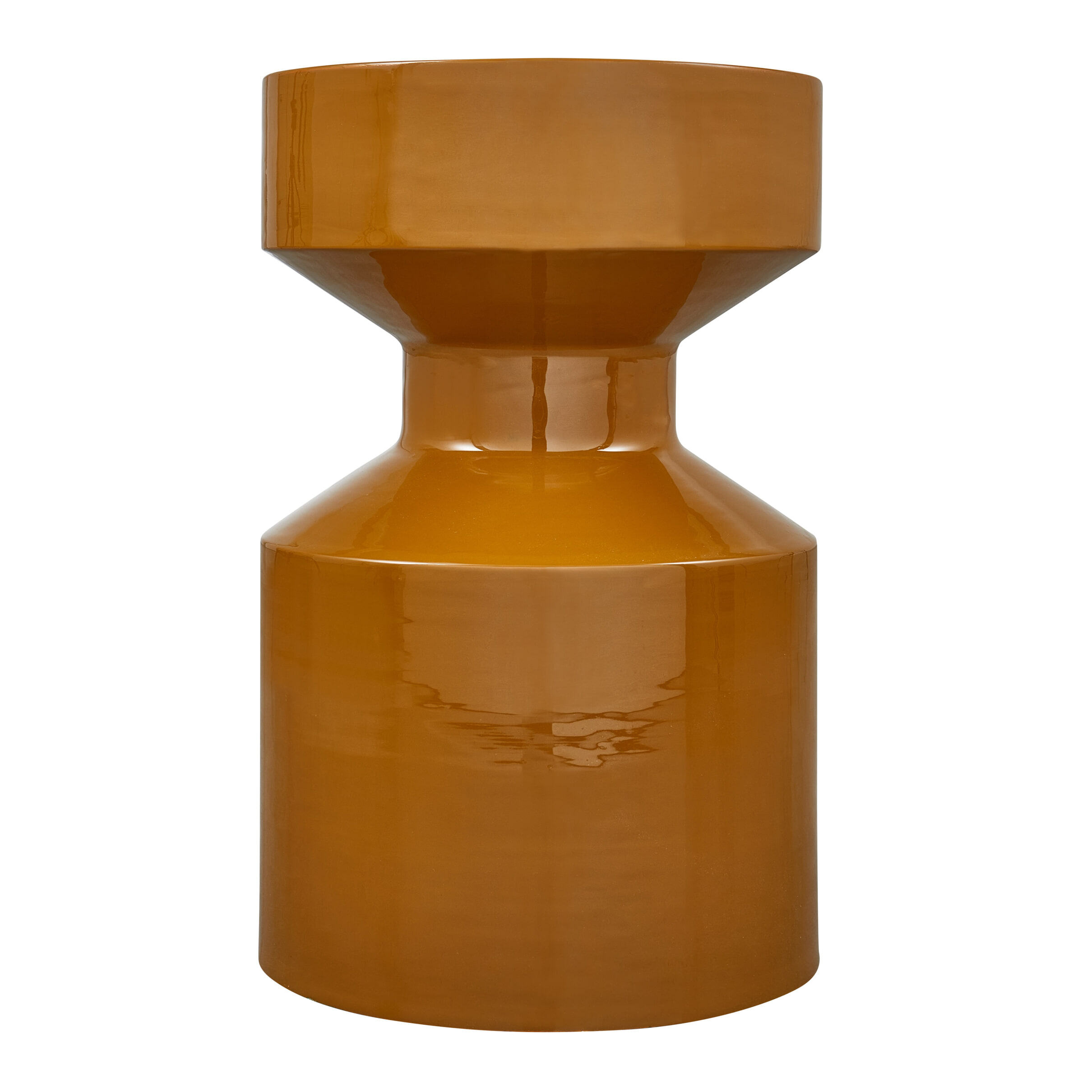 WOOOD Bijzettafel 'Ferry' 30cm, kleur Honing Geel
