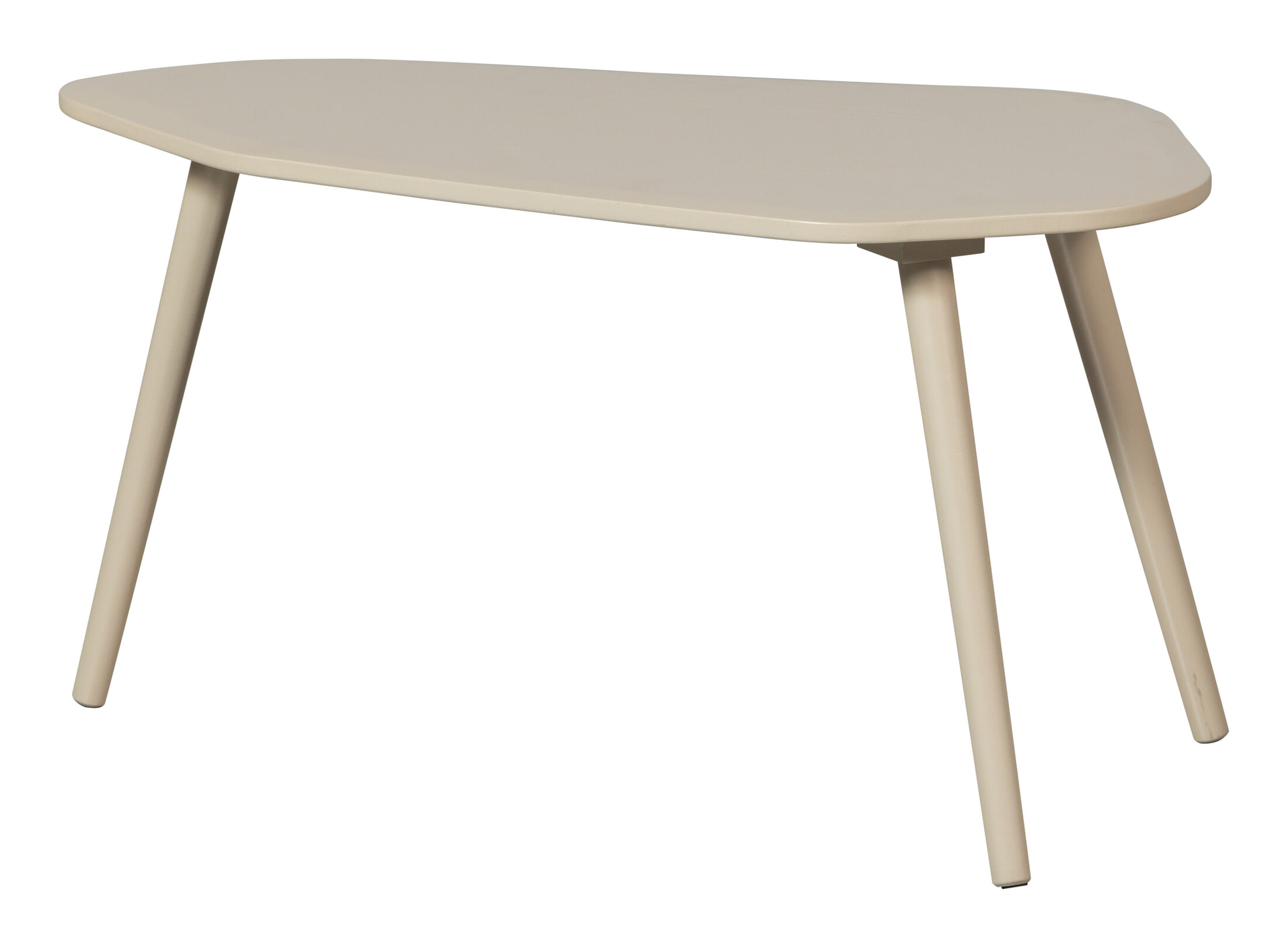 WOOOD Organische Salontafel 'Davina' Set van 2 stuks, MDF, kleur Dust