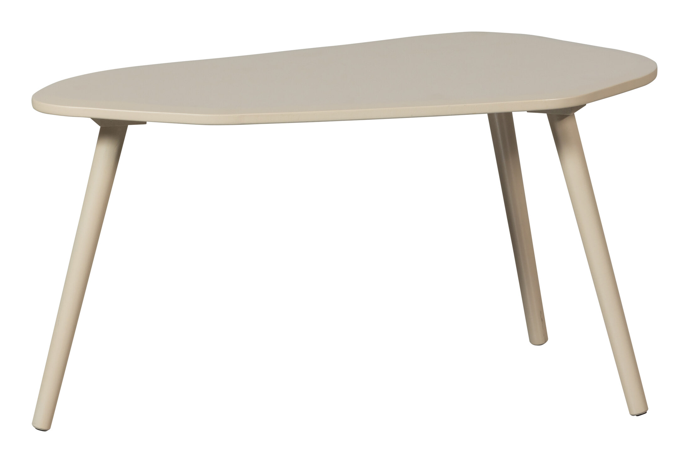 WOOOD Organische Salontafel 'Davina' Set van 2 stuks, MDF, kleur Dust