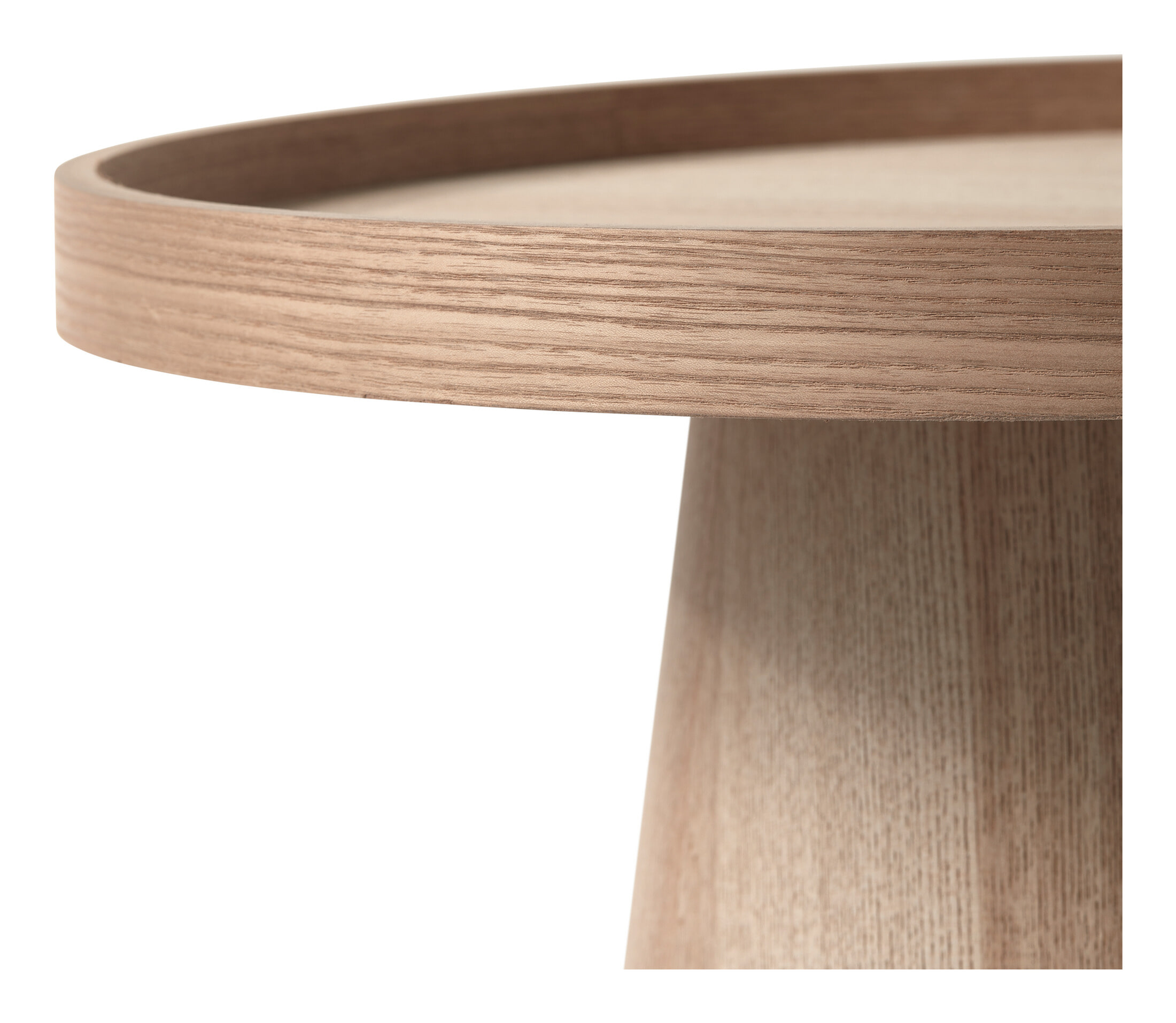 WOOOD Ronde Bijzettafel 'Maud' 45cm, kleur Naturel