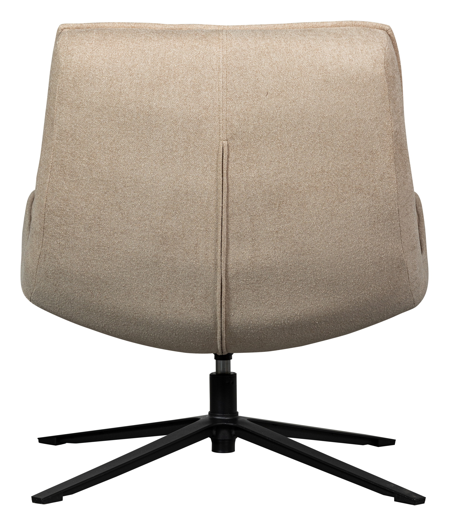 WOOOD Draaifauteuil 'Maudi' Geweven, kleur Naturel