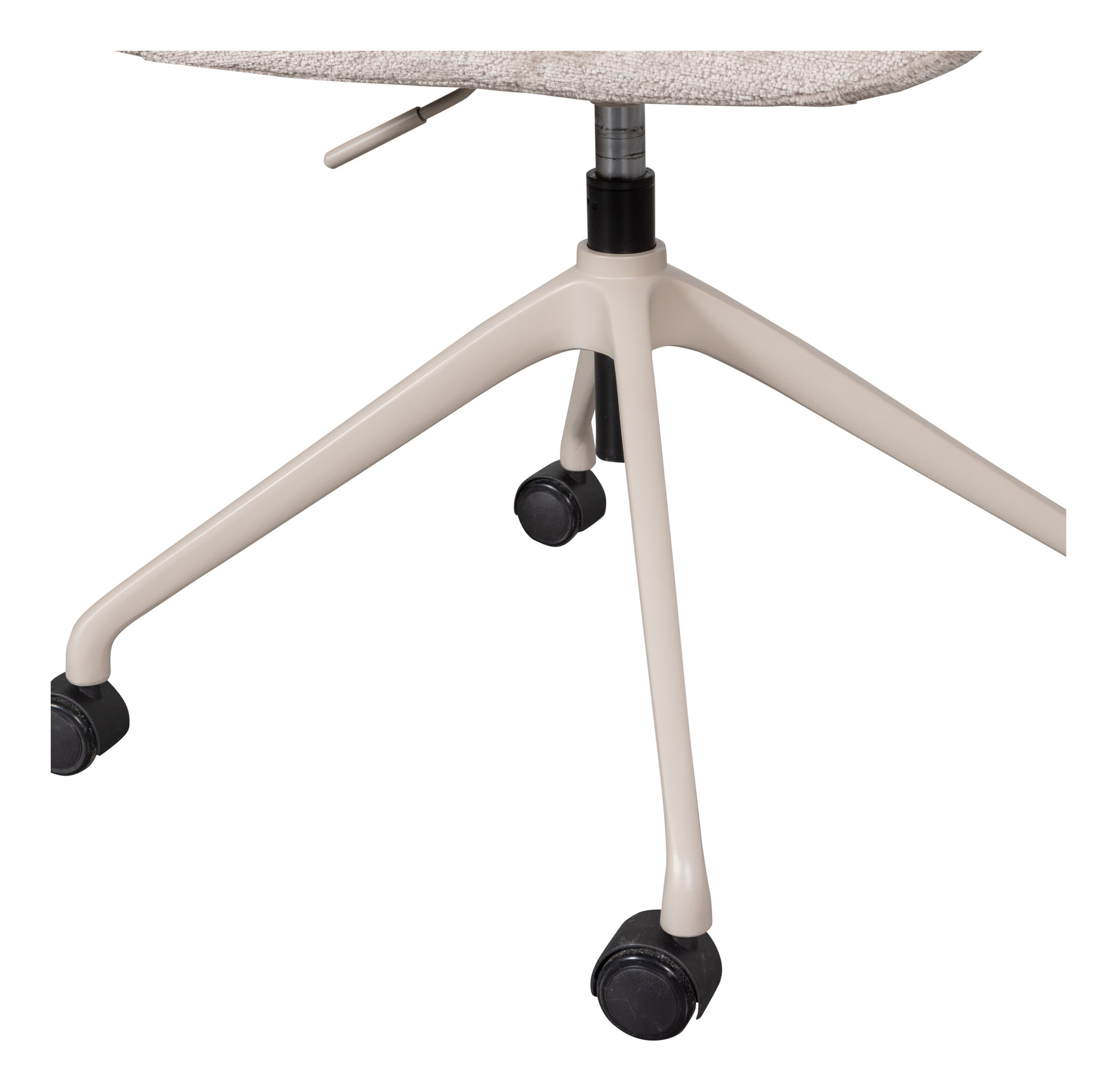 WOOOD Bureaustoel 'Morros' Chenille, kleur Taupe
