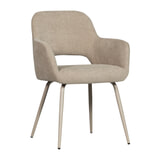 WOOOD Eetkamerstoel 'Jenny' Geweven, kleur Naturel