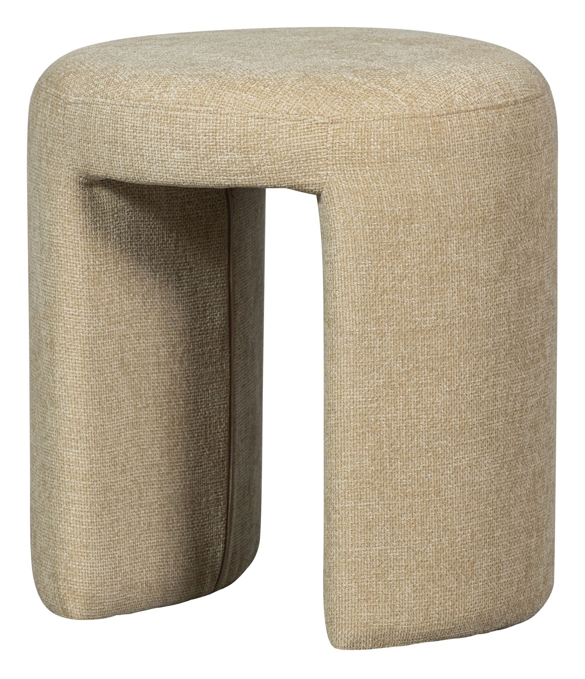 WOOOD Krukje 'Charlie' Chenille, kleur Naturel