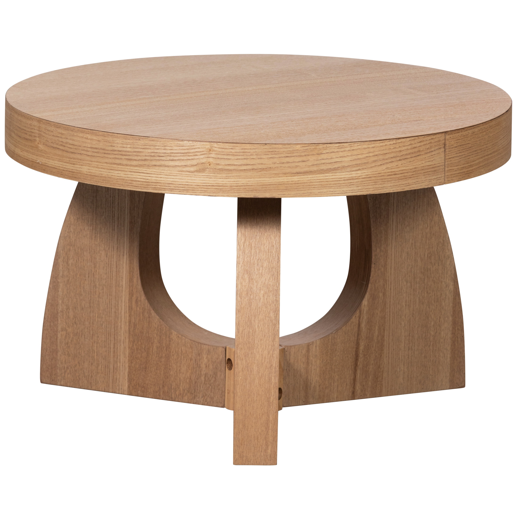WOOOD Ronde Bijzettafel 'Tala' 55cm, kleur Naturel