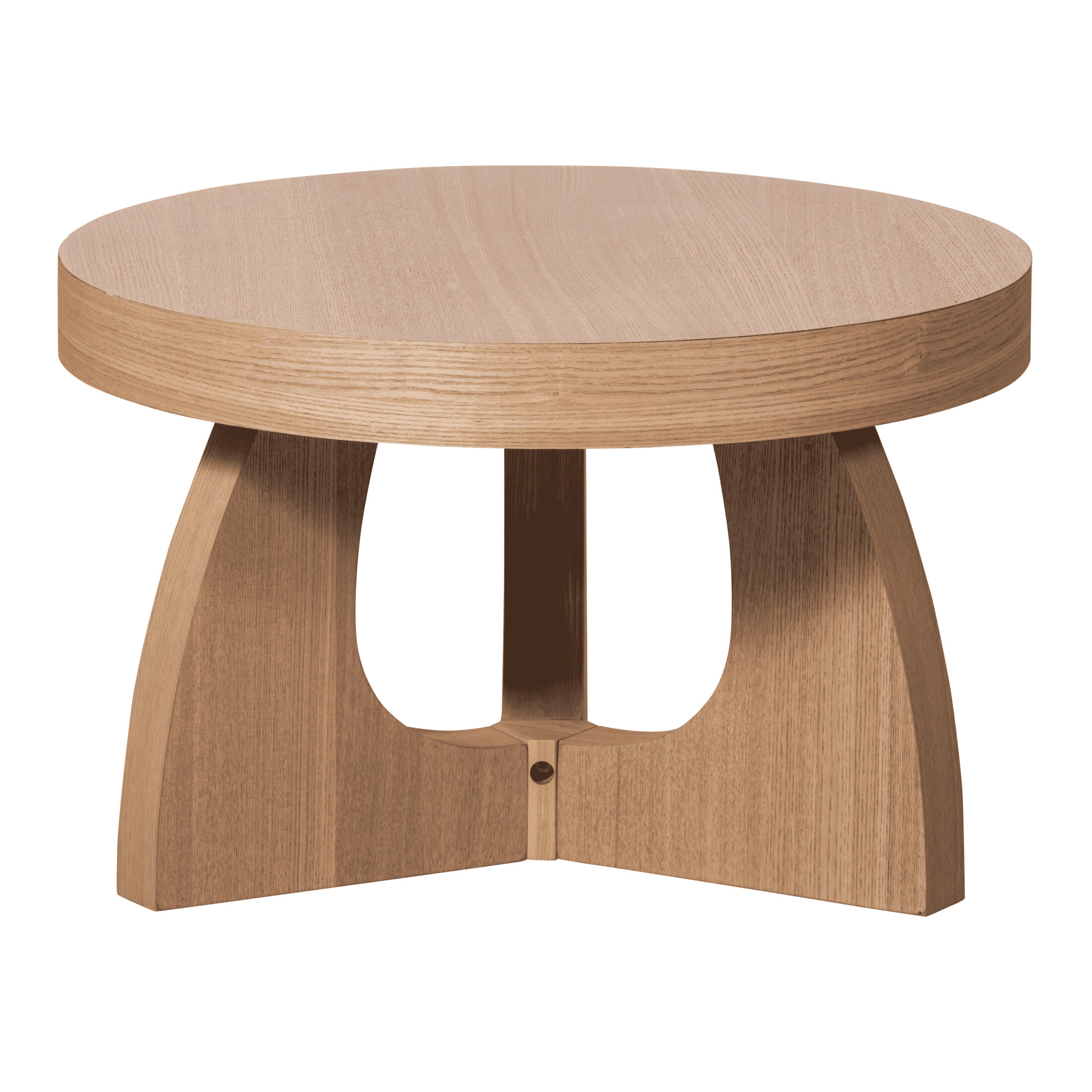 WOOOD Ronde Bijzettafel Tala 55cm - Naturel - Exclusive
