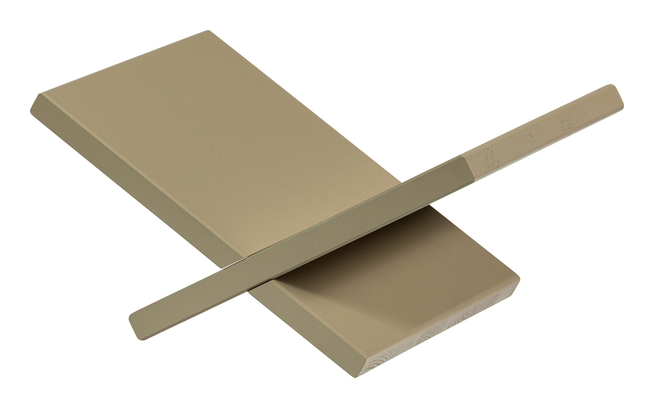 WOOOD Boekenstandaard Jet Grenenhout - Mud