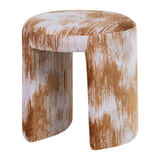 WOOOD Krukje 'Charlie' Structuurstof, kleur Karamelbruin