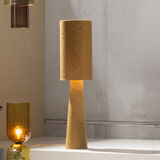 WOOOD Vloerlamp 'Loft' Bouclé, 130cm, kleur Tapenade