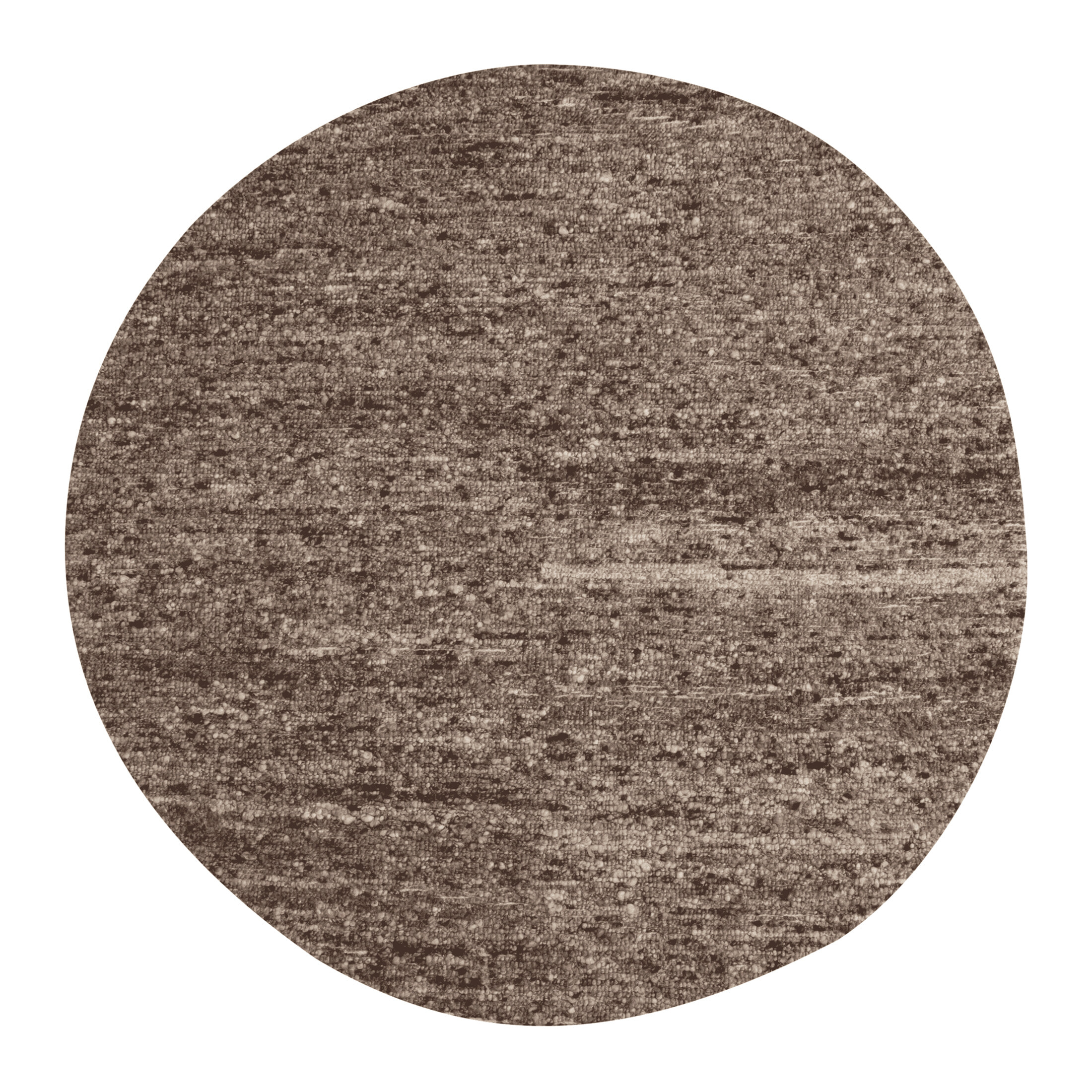 WOOOD Rond Vloerkleed 'Efia' Gemêleerd, 200cm