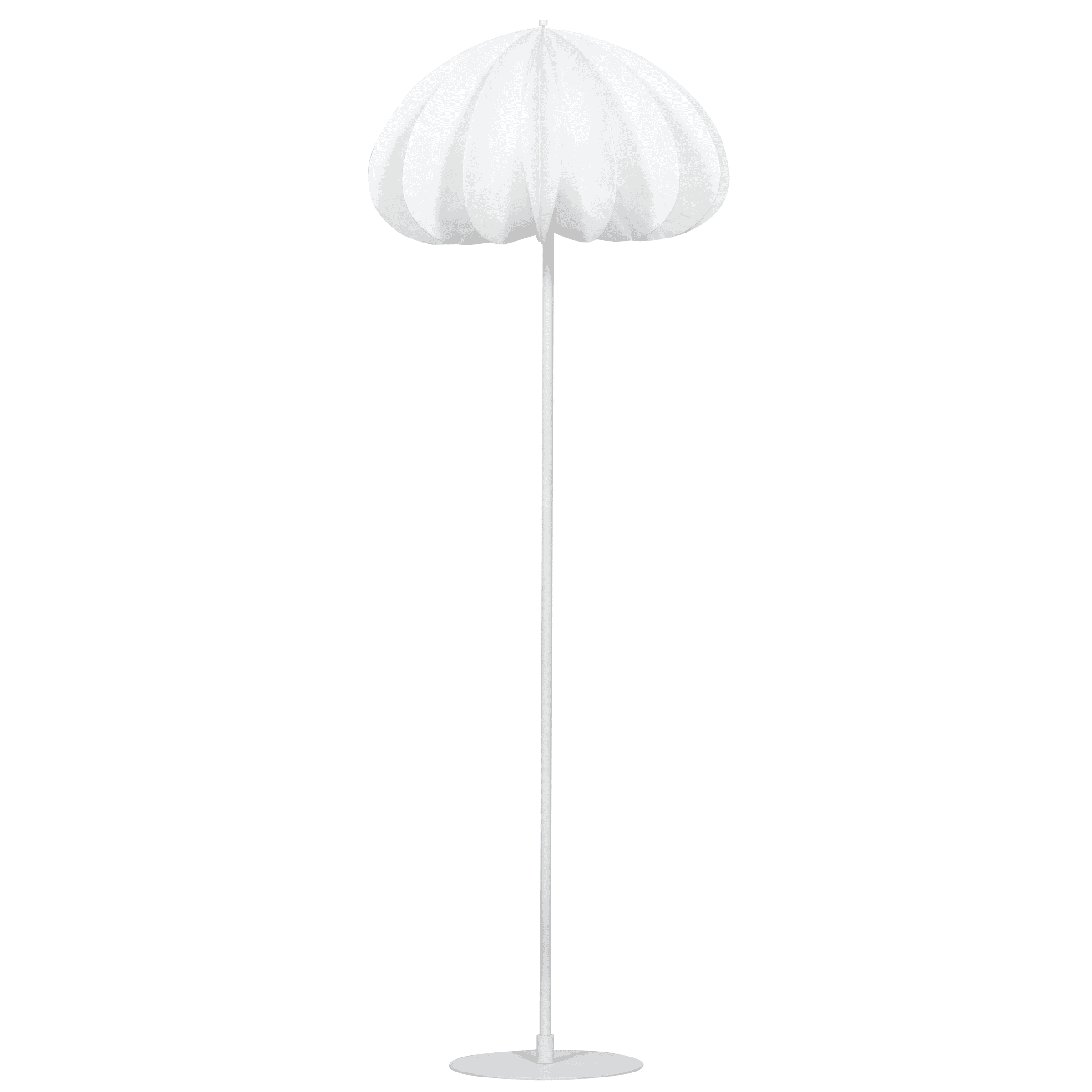 WOOOD Exclusive Vloerlamp Dalia Papier, 150cm - Wit