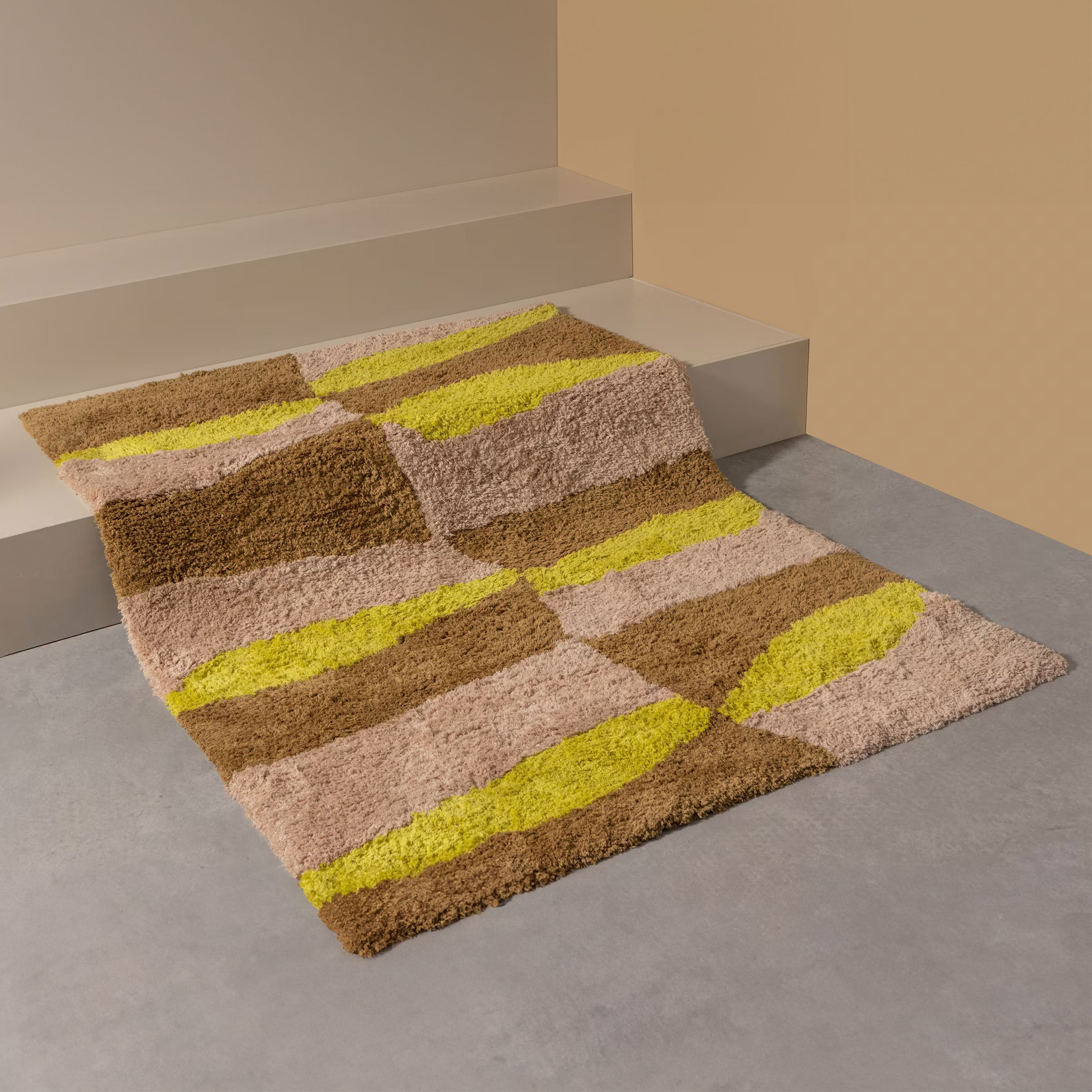 WOOOD Vloerkleed 'Musa' Wol, 170 x 240cm