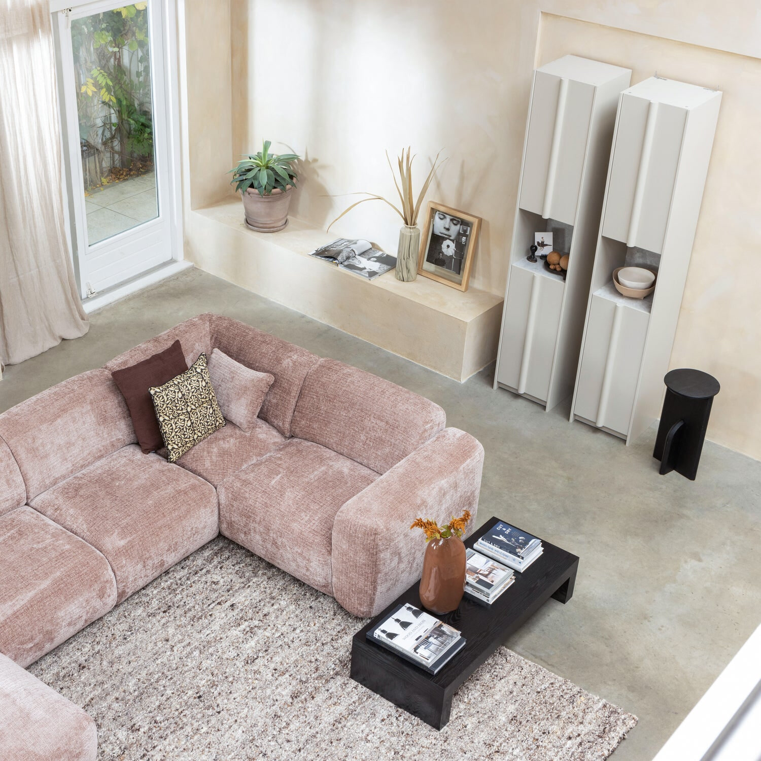 WOOOD Vloerkleed 'Efia' Gemêleerd, 170 x 240cm