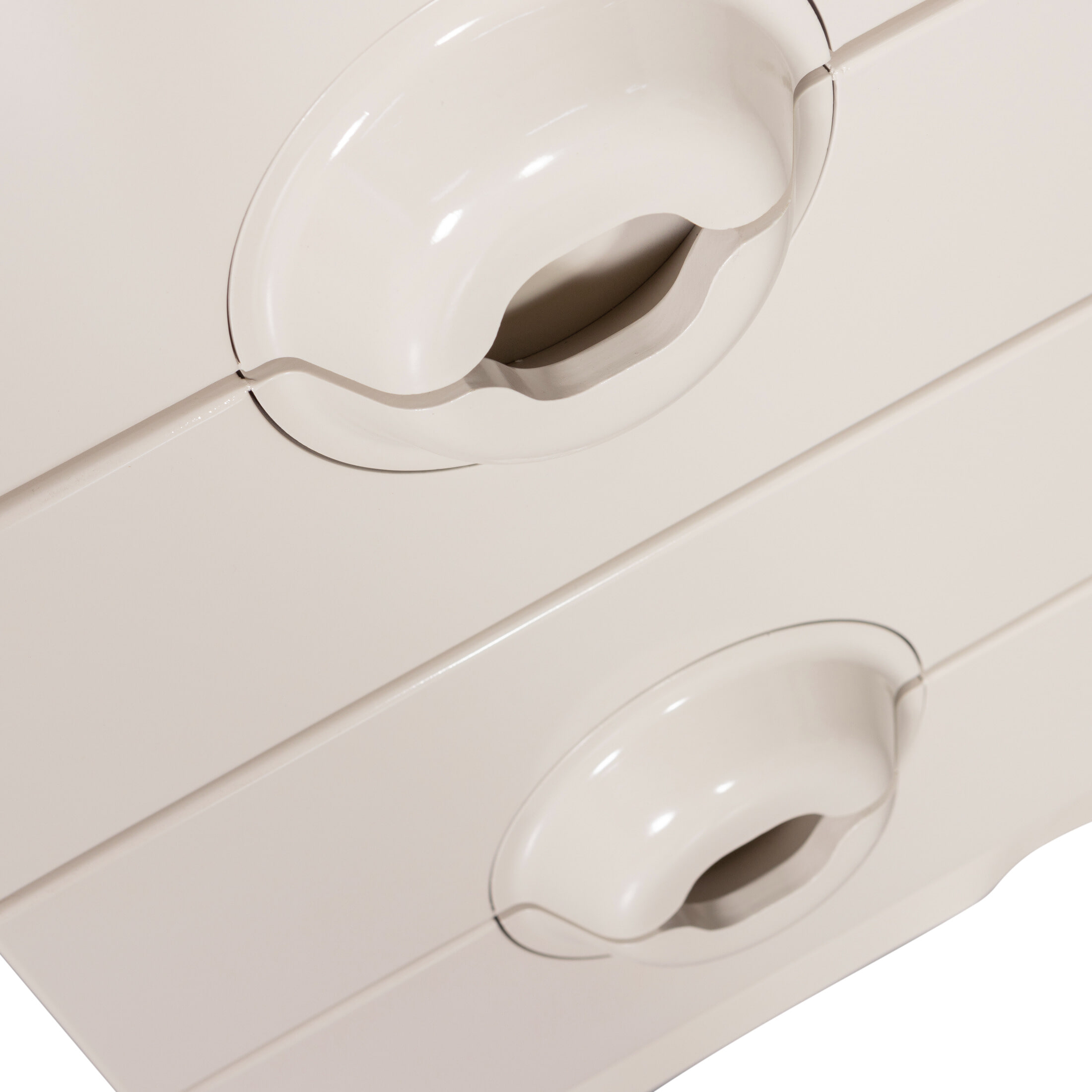 WOOOD Ladekast 'Merge' Met 4 lades, kleur Greige