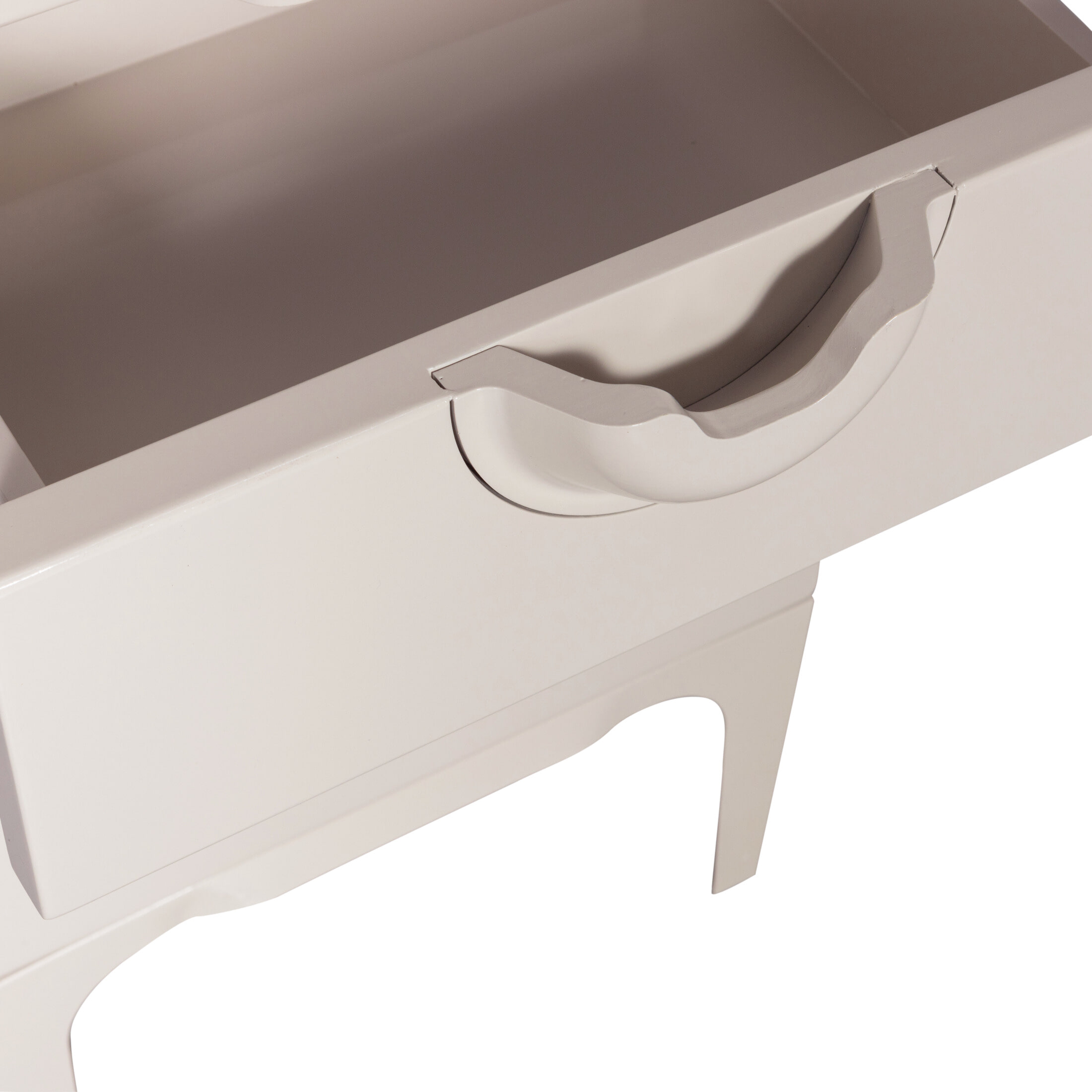 WOOOD Ladekast 'Merge' Met 4 lades, kleur Greige