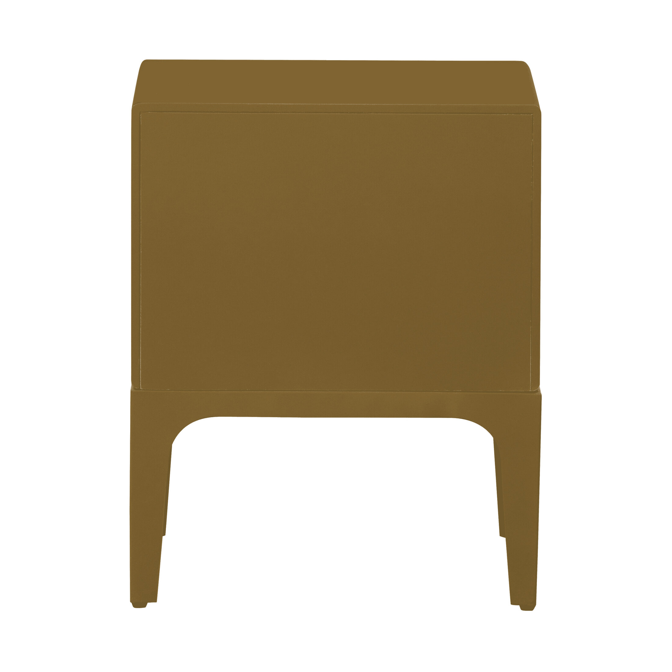 WOOOD Nachtkastje 'Merge' Met 2 lades, kleur Honing Geel