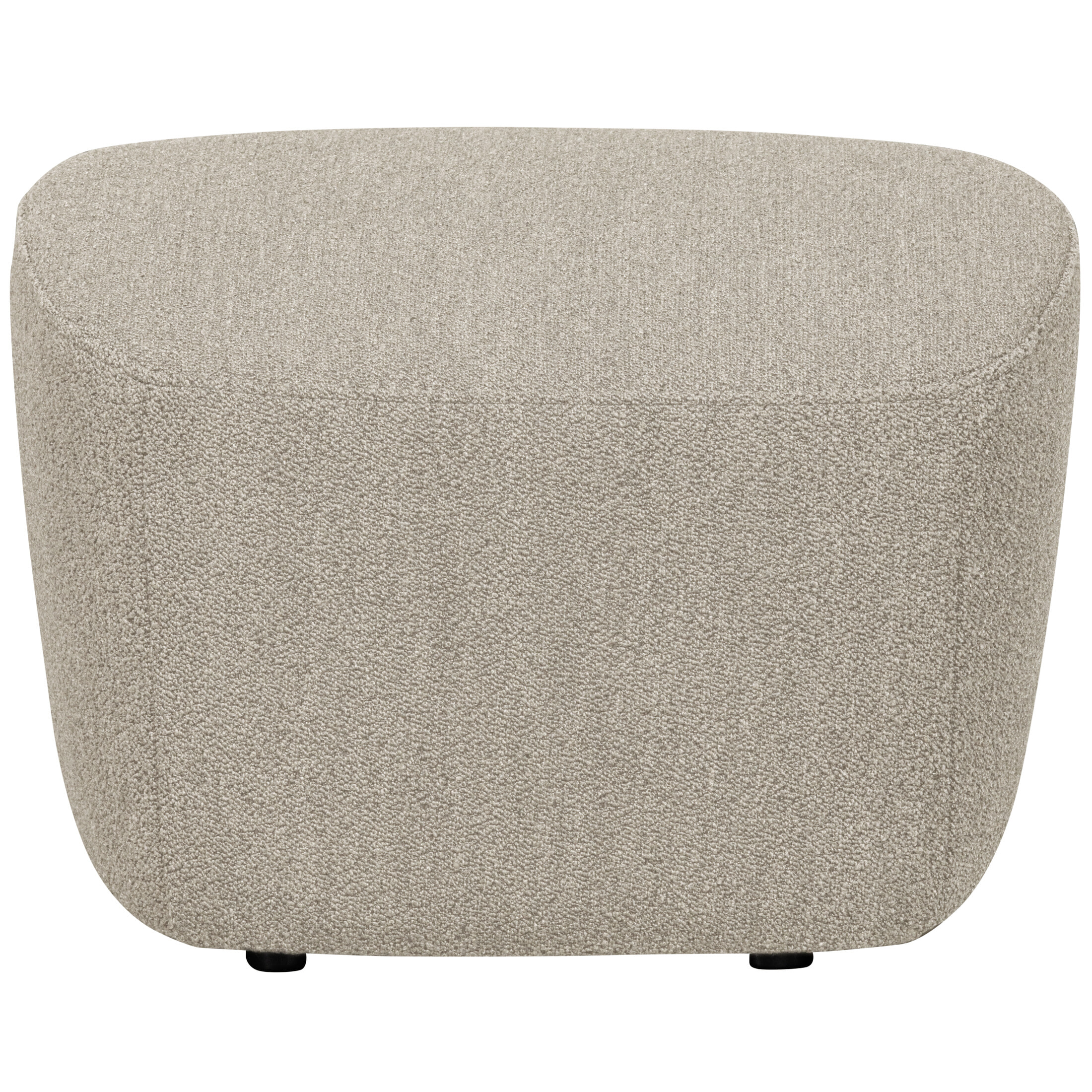 vtwonen Hocker 'Lofty' Bouclé, kleur Naturel