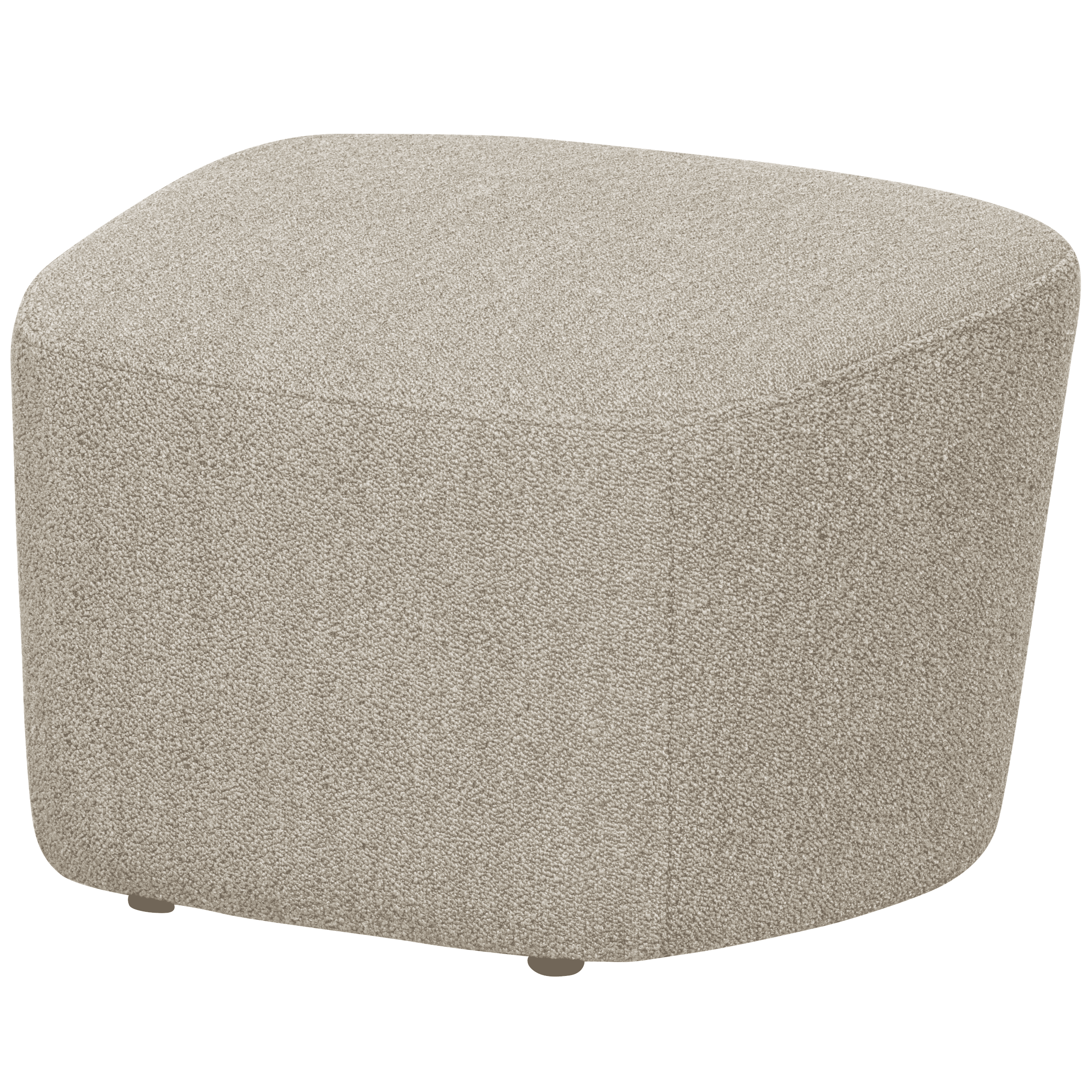 LOFTY HOCKER BOUCLÉ NATUREL
