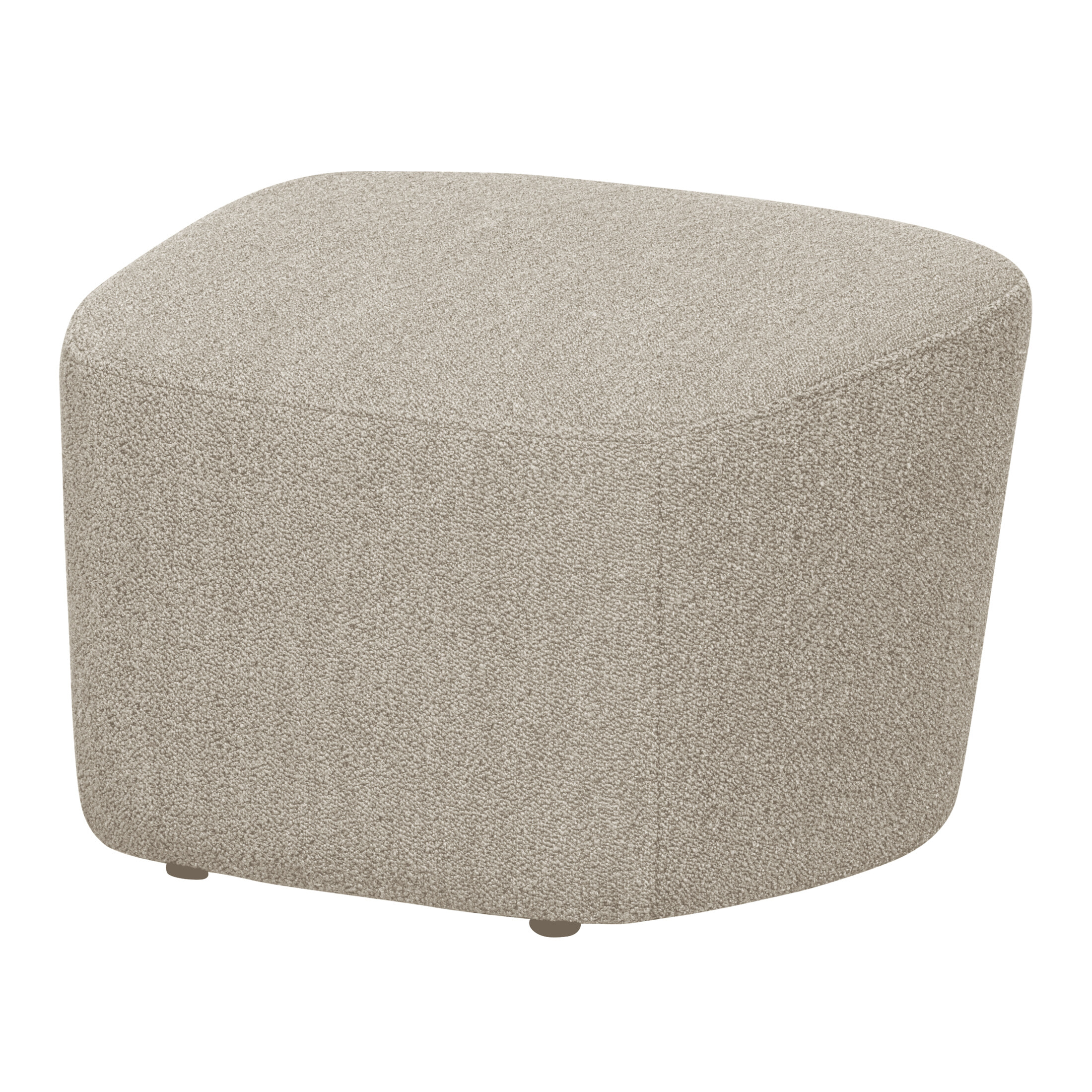 vtwonen Hocker Lofty Bouclé - Naturel