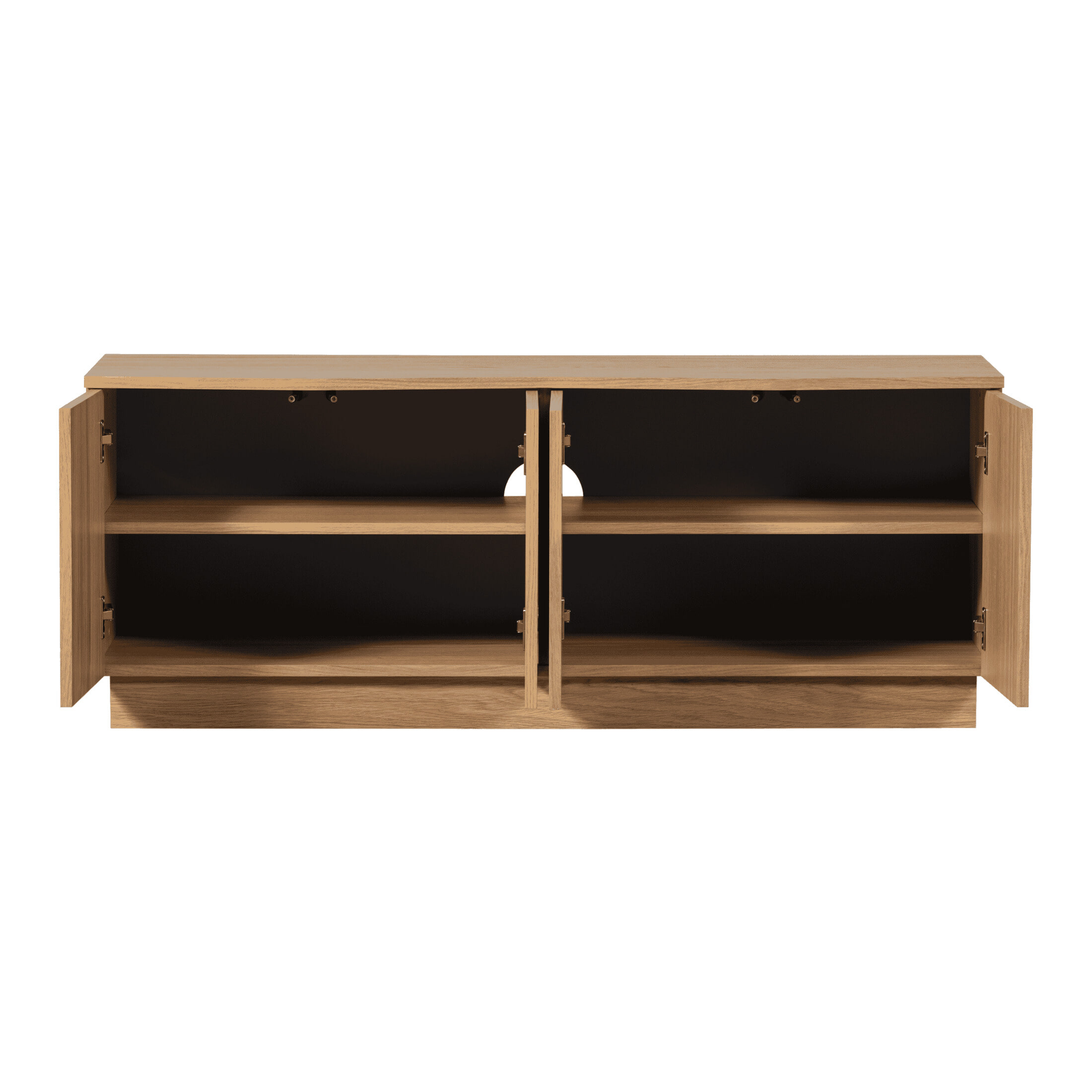 WOOOD TV-meubel 'Zuma' Eikenhout, 133cm