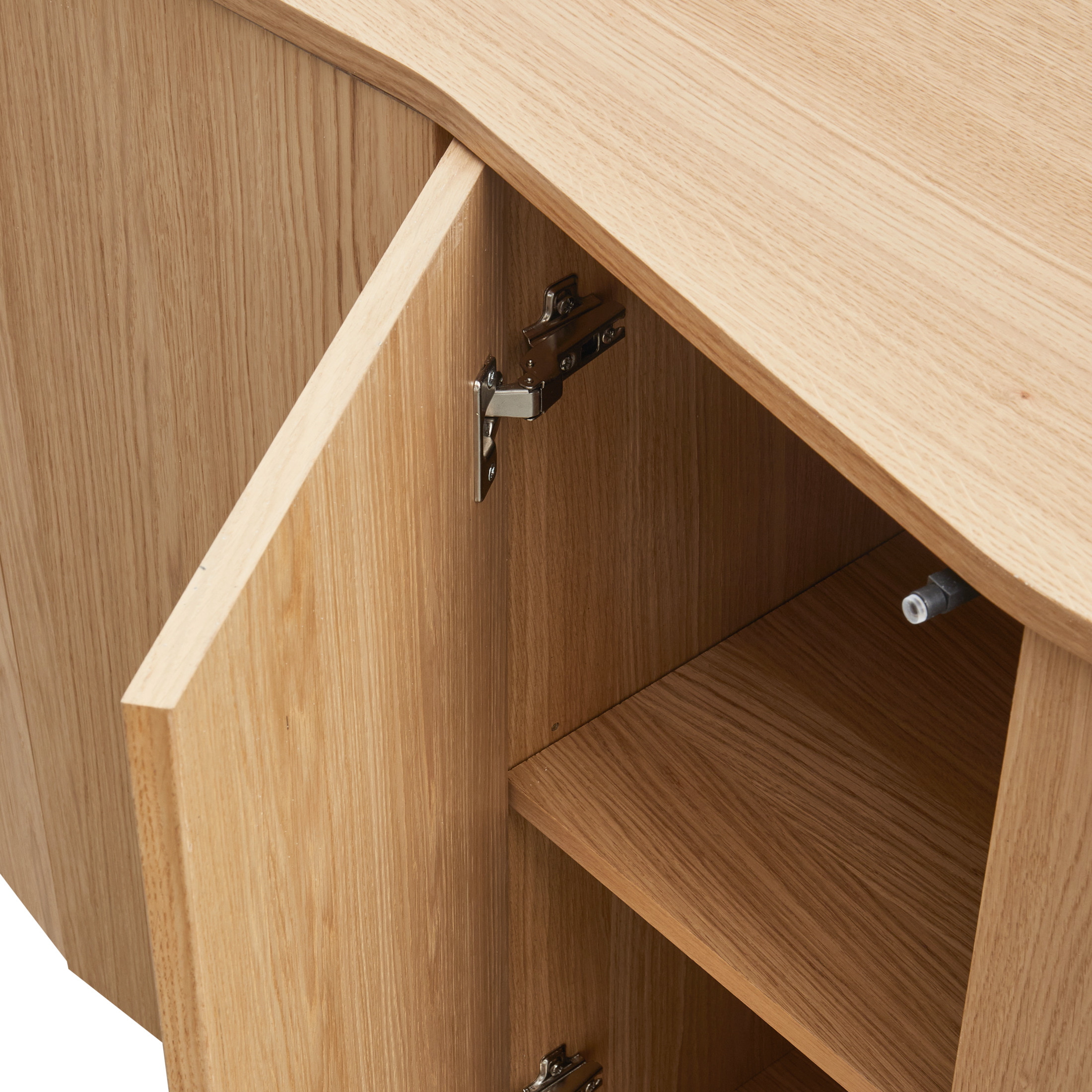 WOOOD Dressoir 'Zuma' Eikenhout, 200cm
