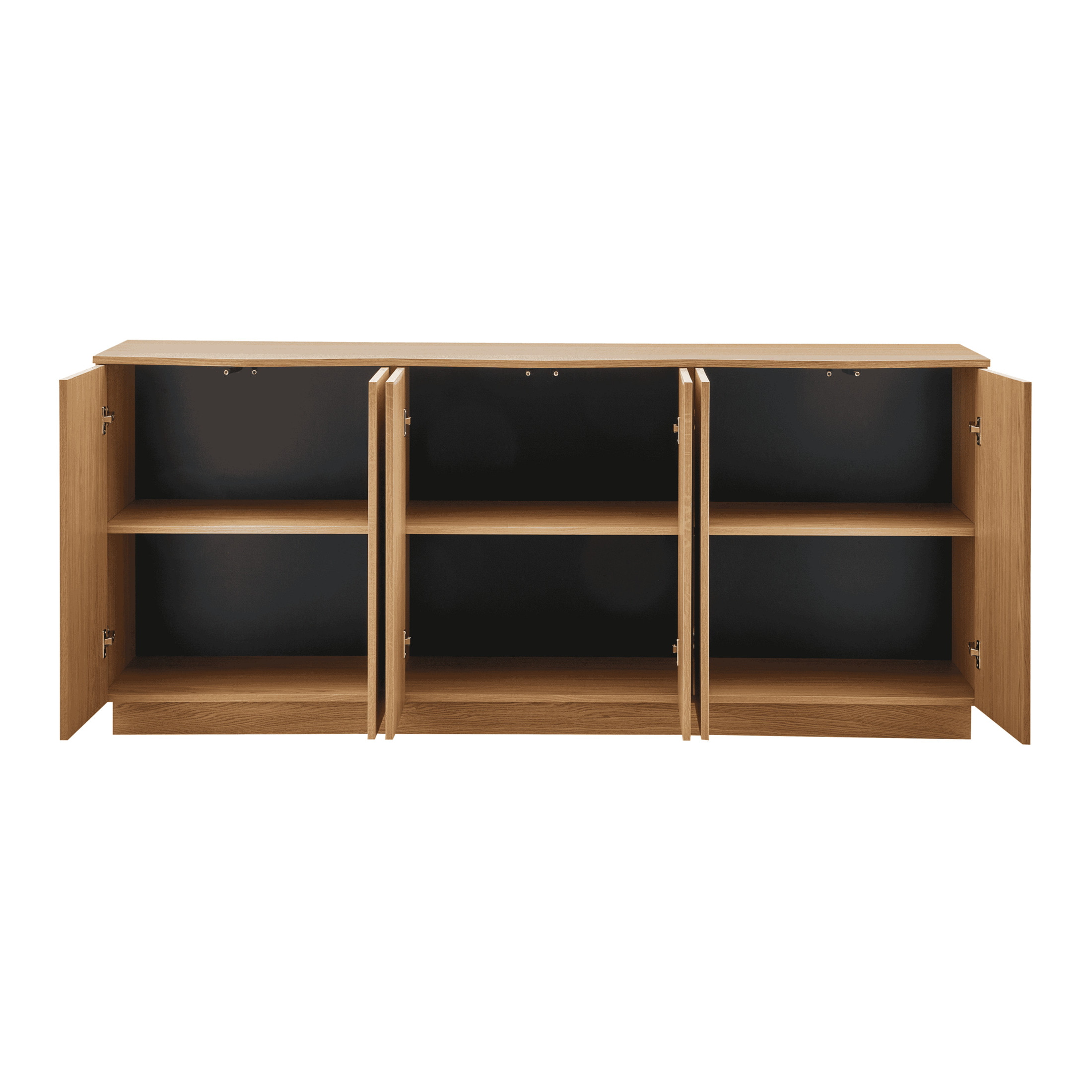 WOOOD Dressoir 'Zuma' Eikenhout, 200cm