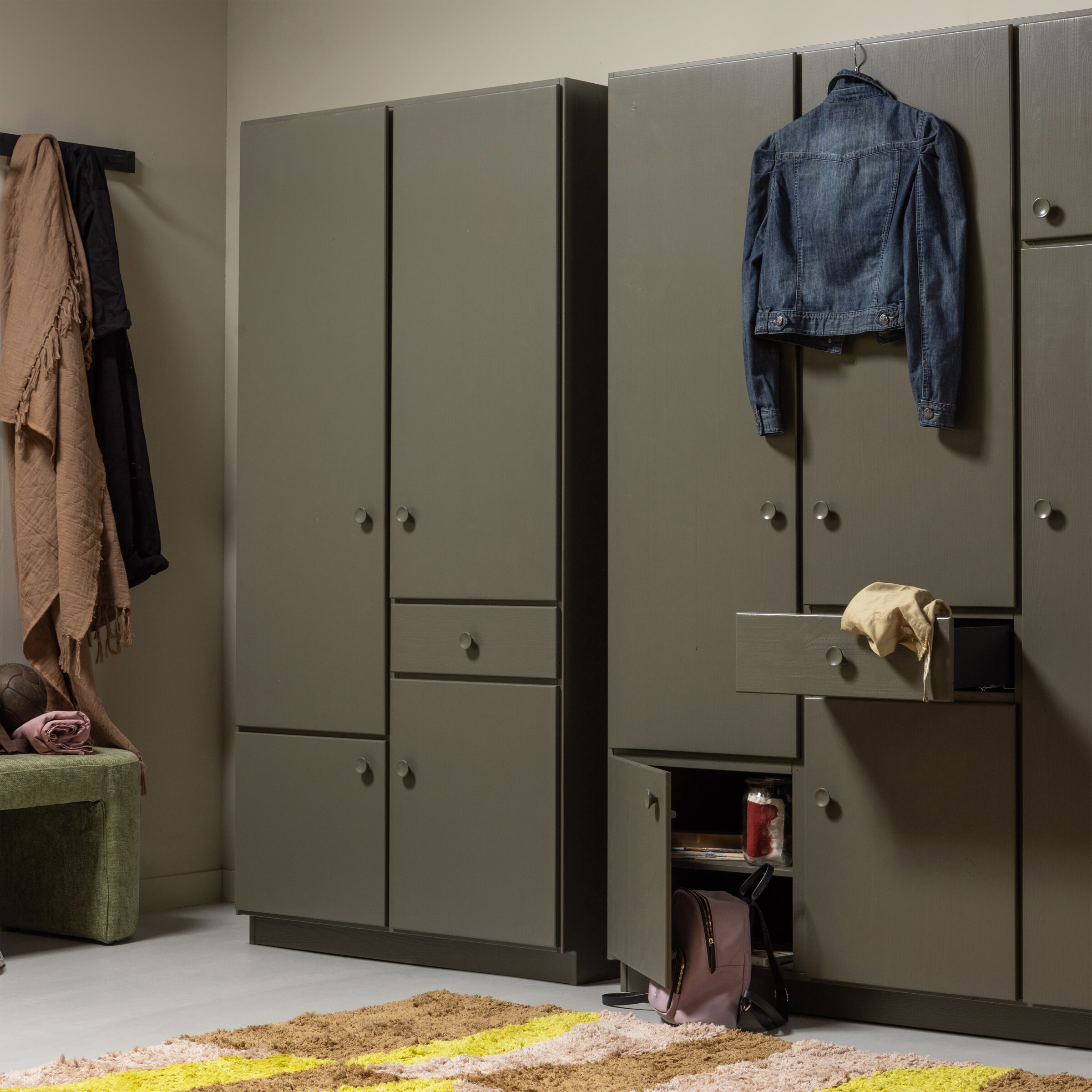 WOOOD Vloerkleed 'Musa' Wol, 170 x 240cm