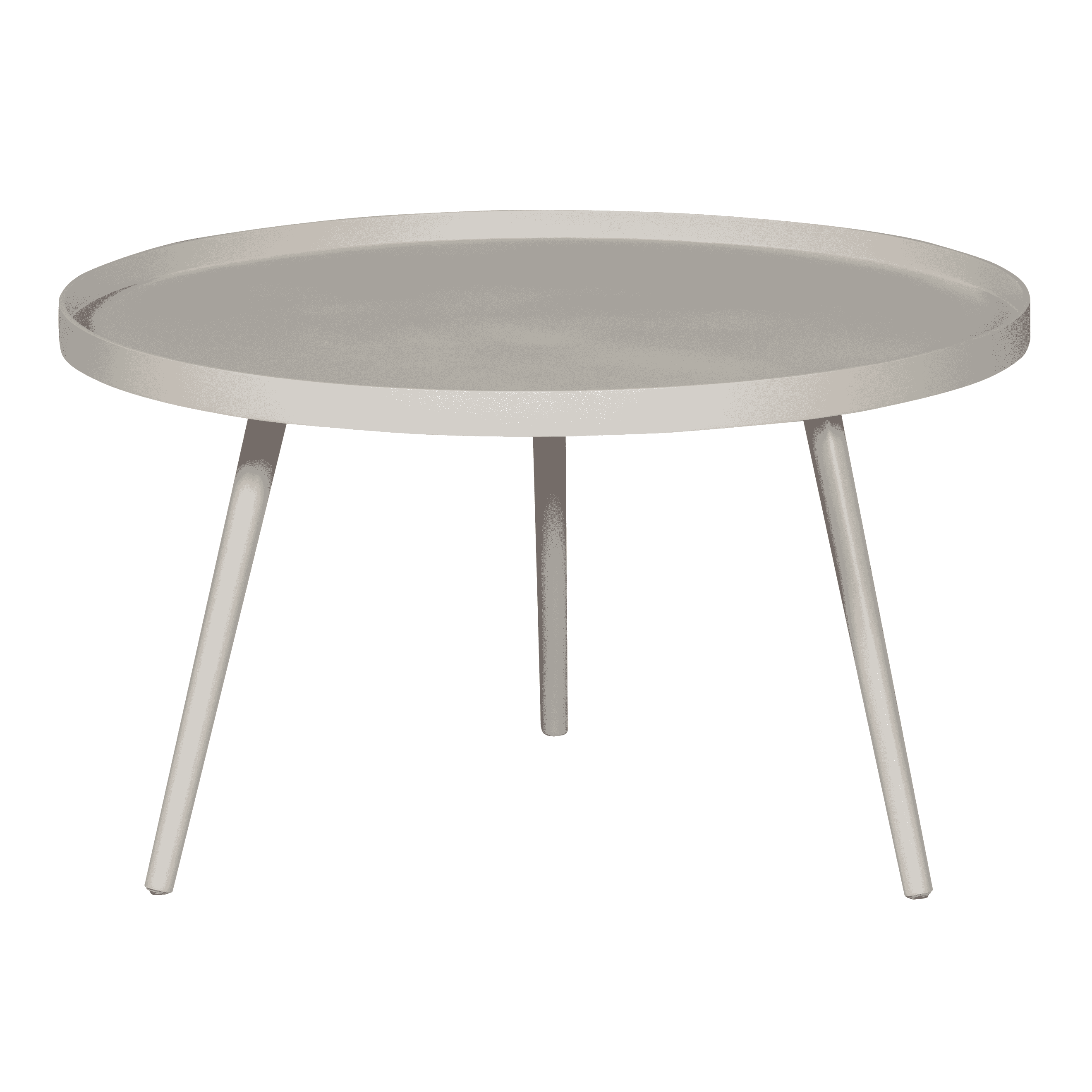 WOOOD Ronde Bijzettafel Mesa Ø78cm - Zand