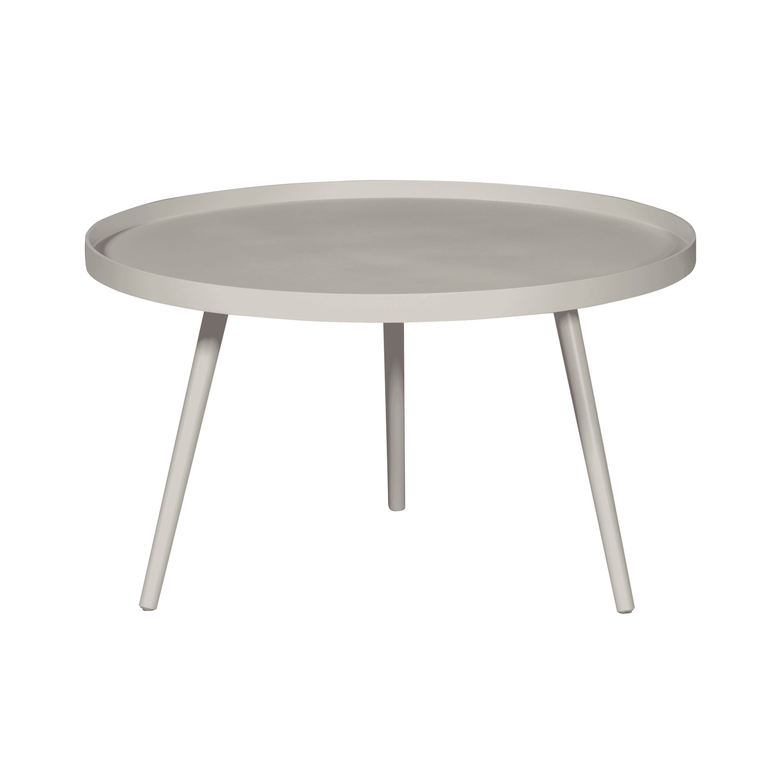WOOOD Ronde Bijzettafel Mesa Ø78cm - Zand