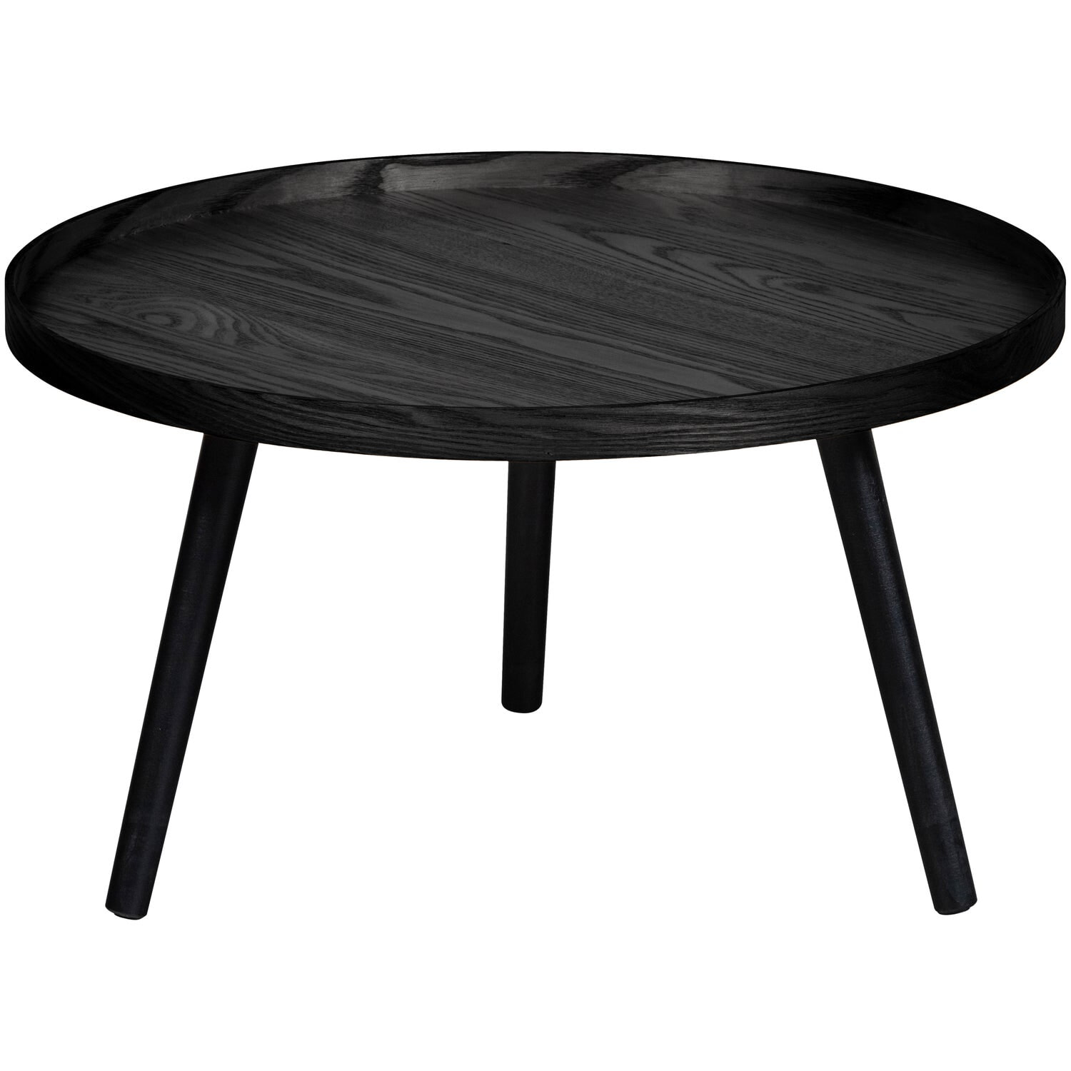 WOOOD Bijzettafel 'Mesa' 60cm, kleur Zwart