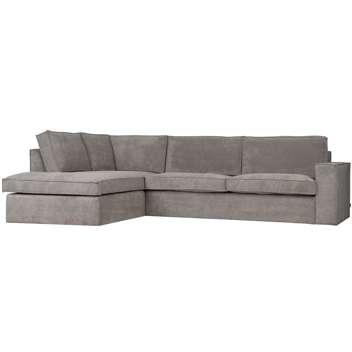 WOOOD Hoekbank 'Thomas' Links, kleur Groengrijs