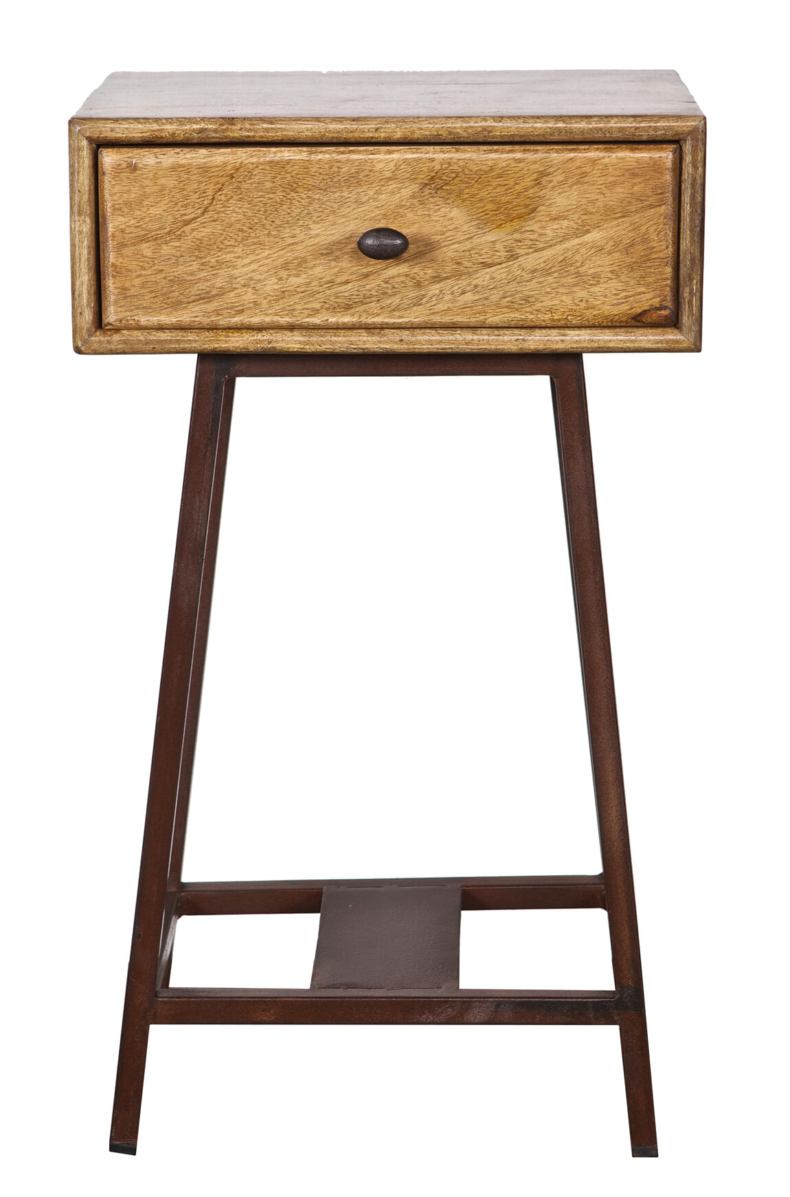 BePureHome Nachtkastje 'Skybox' Mangohout, kleur Naturel
