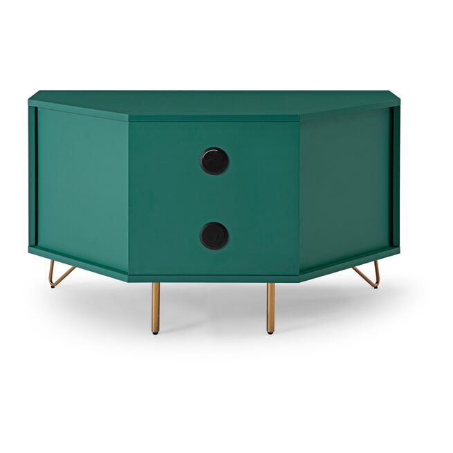 Artistiq Hoek TV-meubel 'Carles' 100cm, kleur groen