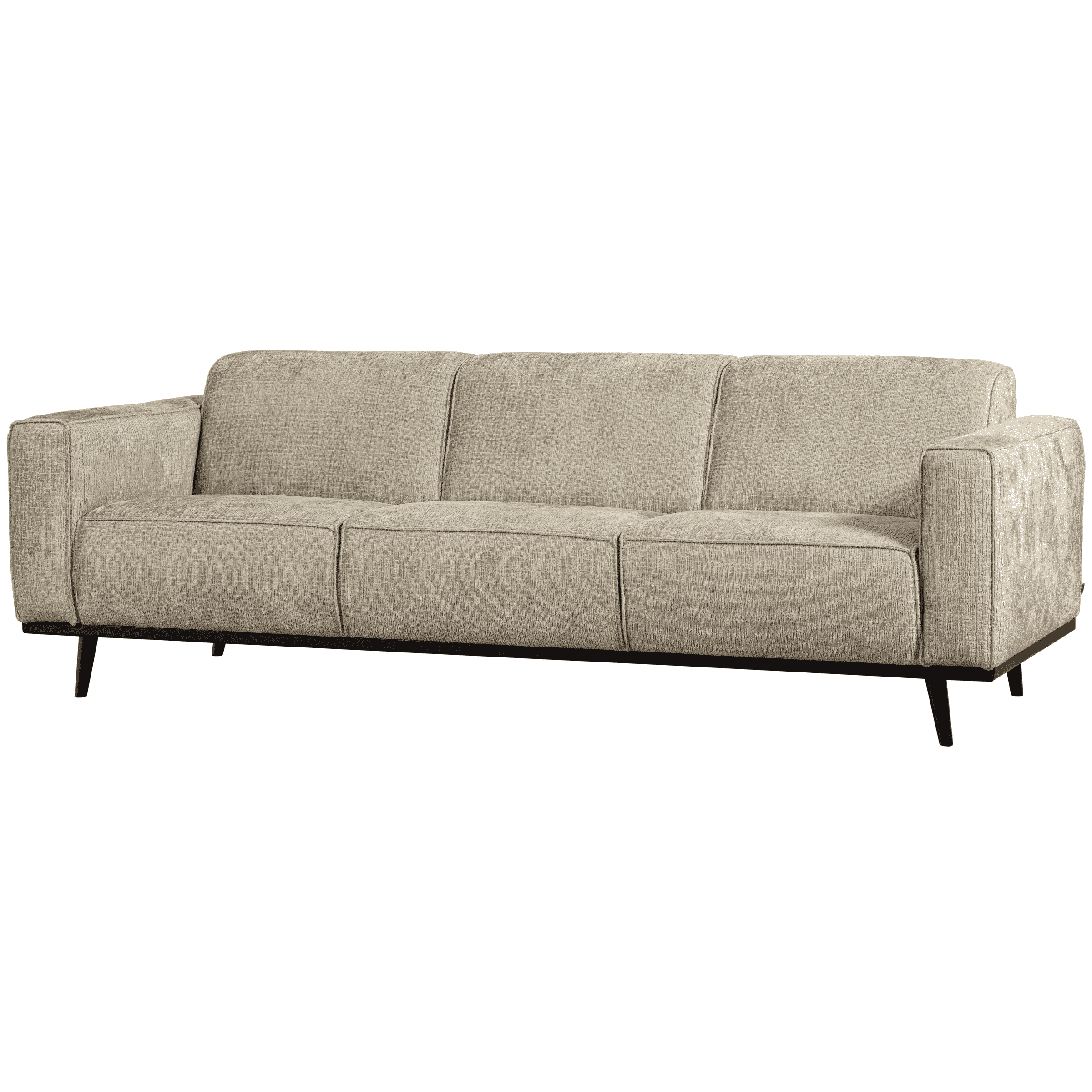 BePureHome 3-zits Bank Statement Structure Velvet - Wheatfield