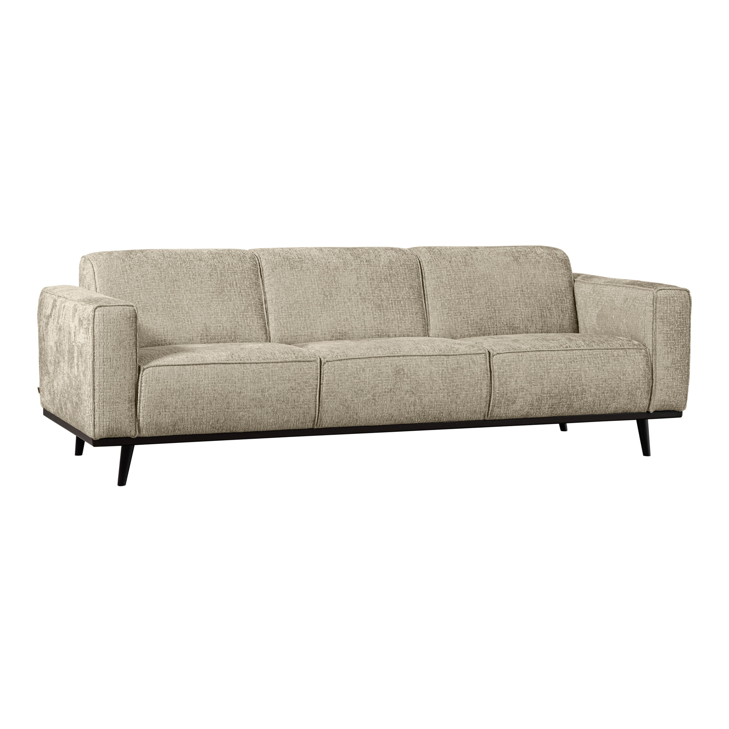 WOOOD 3-zits Bank 'Statement' Structure Velvet