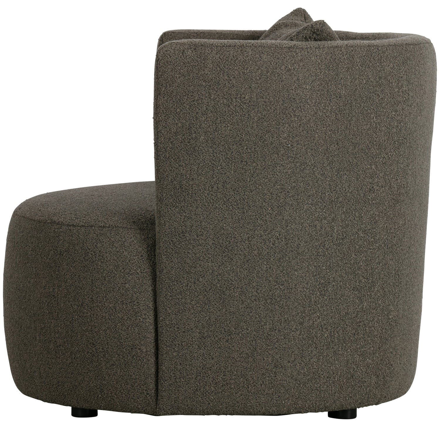 vtwonen Fauteuil 'Explore' Bouclé, kleur Bruin