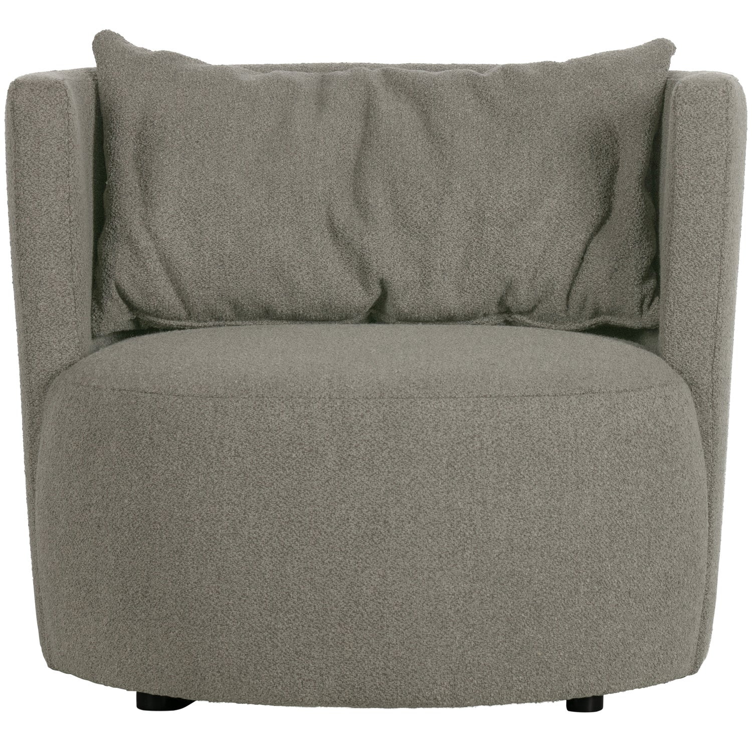 vtwonen Fauteuil 'Explore' Bouclé, kleur Grijs