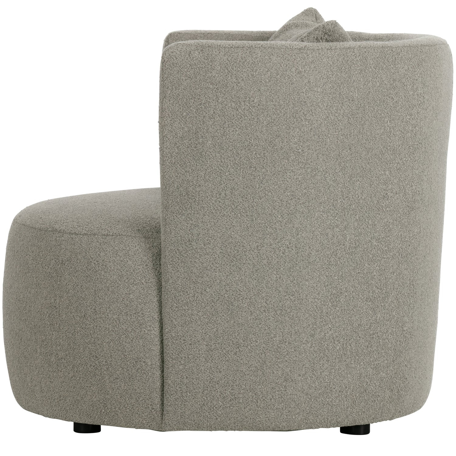 vtwonen Fauteuil 'Explore' Bouclé, kleur Grijs