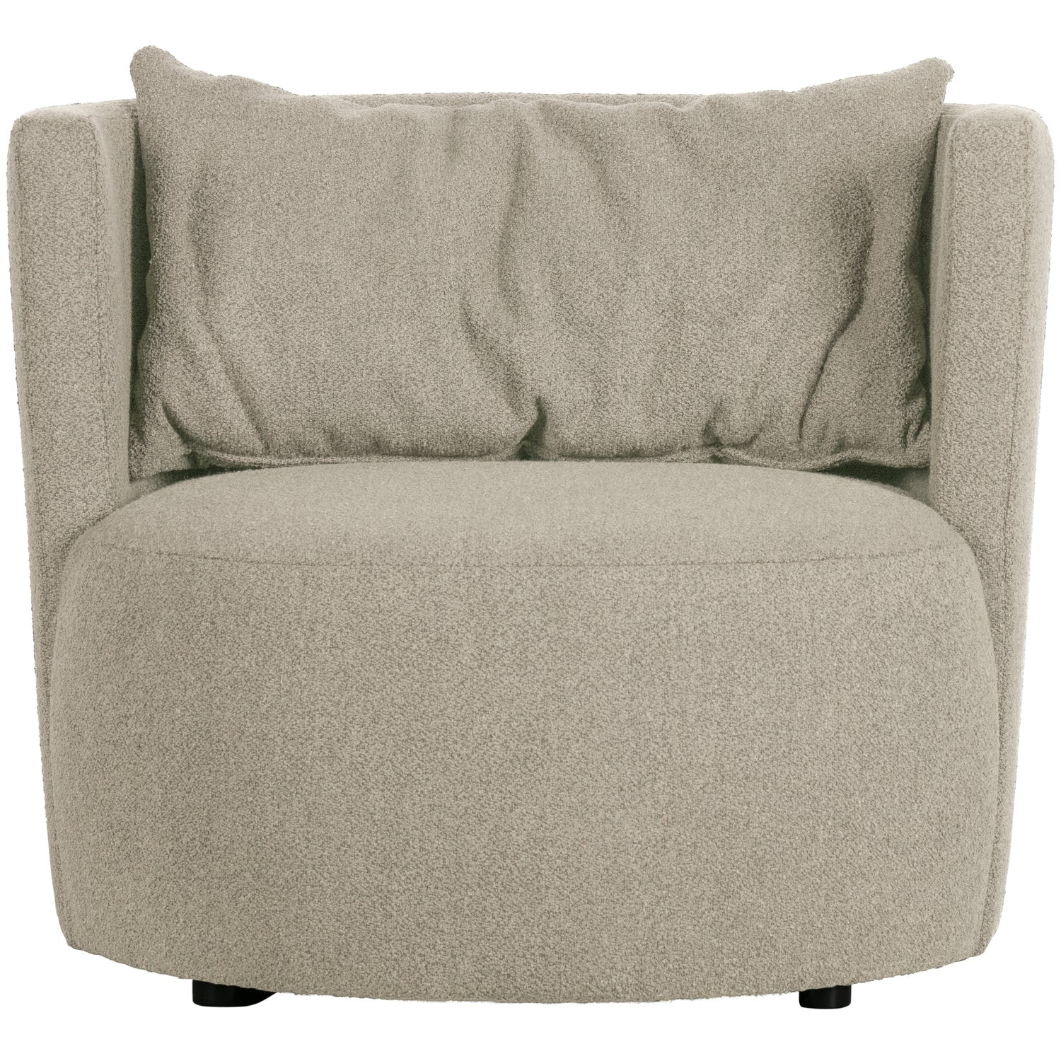 vtwonen Fauteuil 'Explore' Bouclé, kleur Naturel