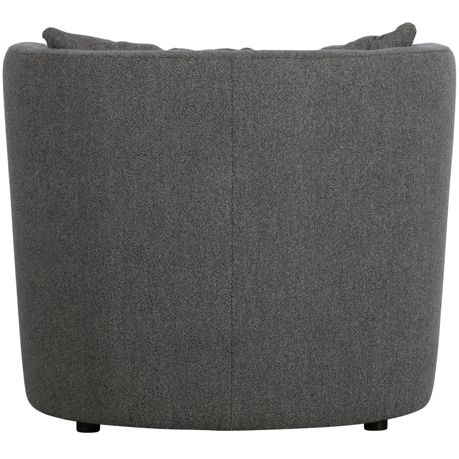 vtwonen Fauteuil 'Explore' Bouclé, kleur Staalgrijs