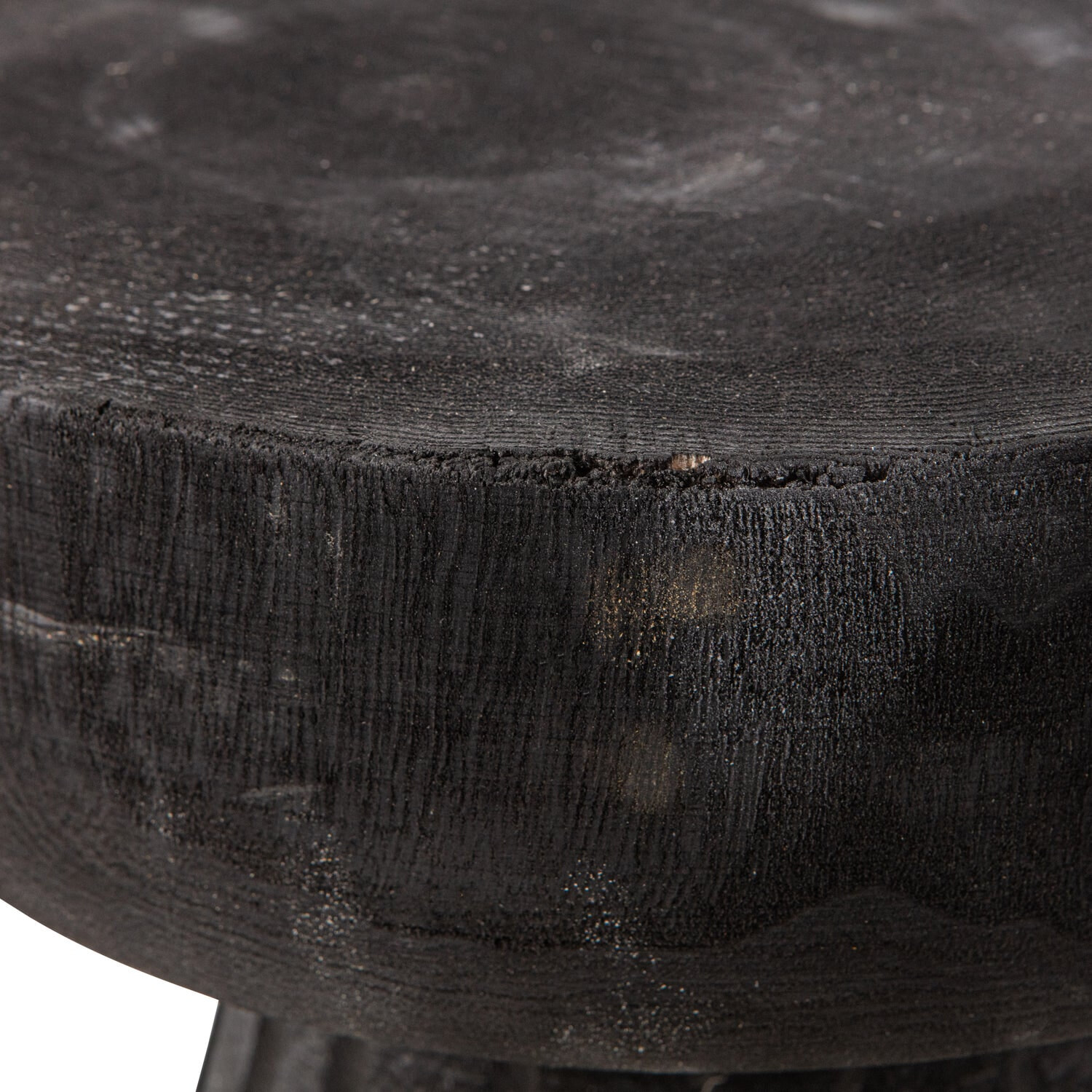 WOOOD Krukje 'Borre' kleur Zwart, Ø28cm