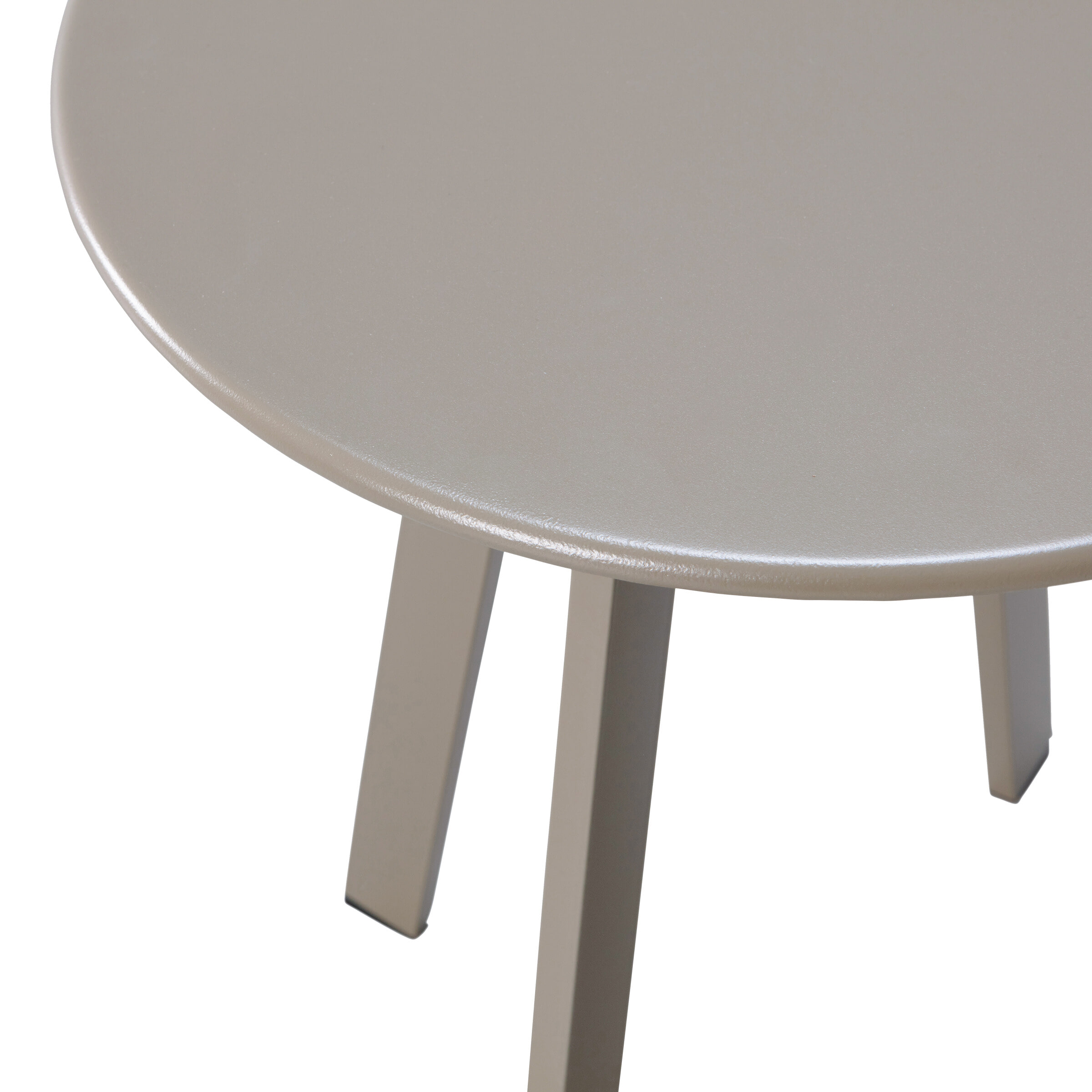WOOOD Outdoor Bijzettafel 'Fer' 40cm, kleur Zand