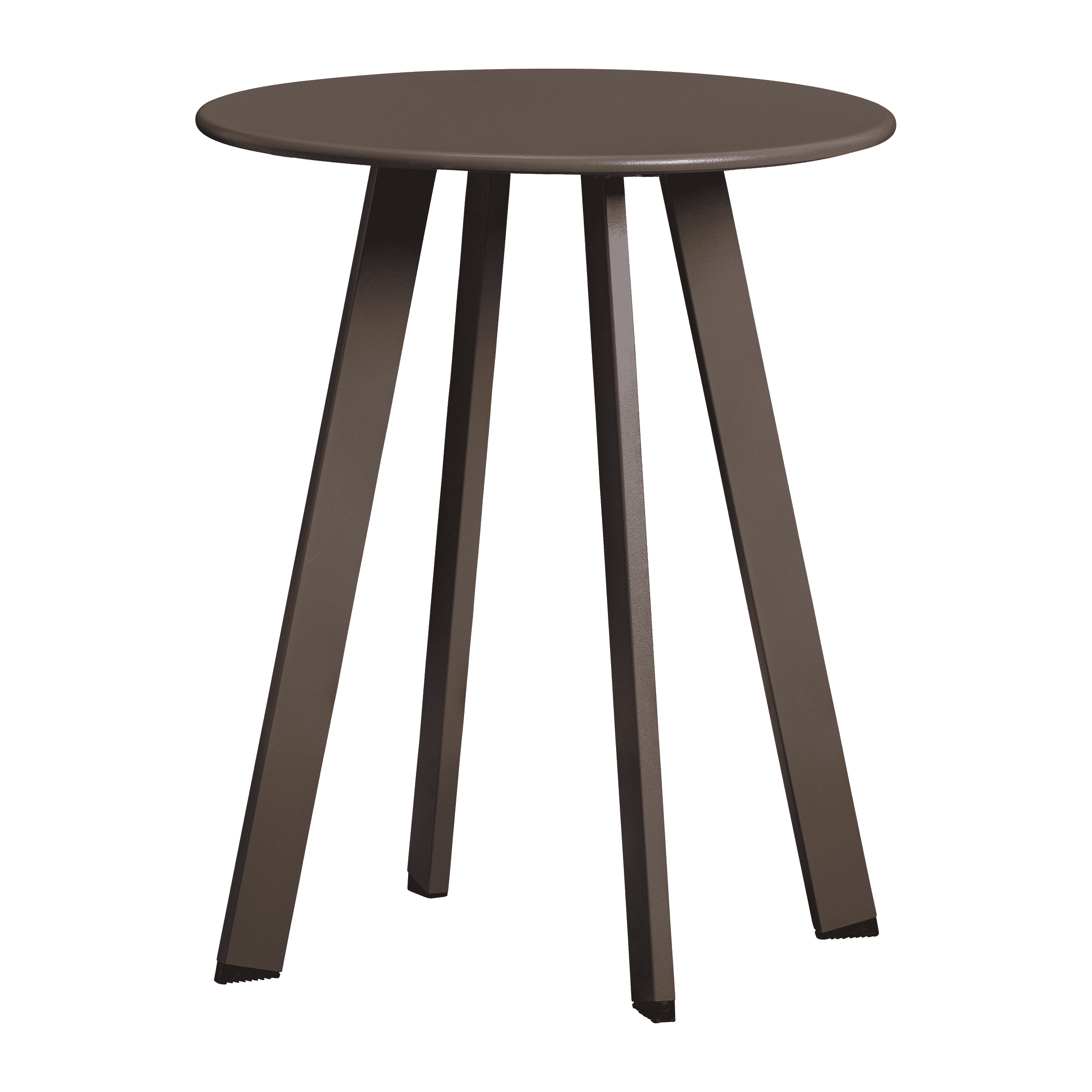 WOOOD Outdoor Bijzettafel Fer 40cm - Donkerbruin