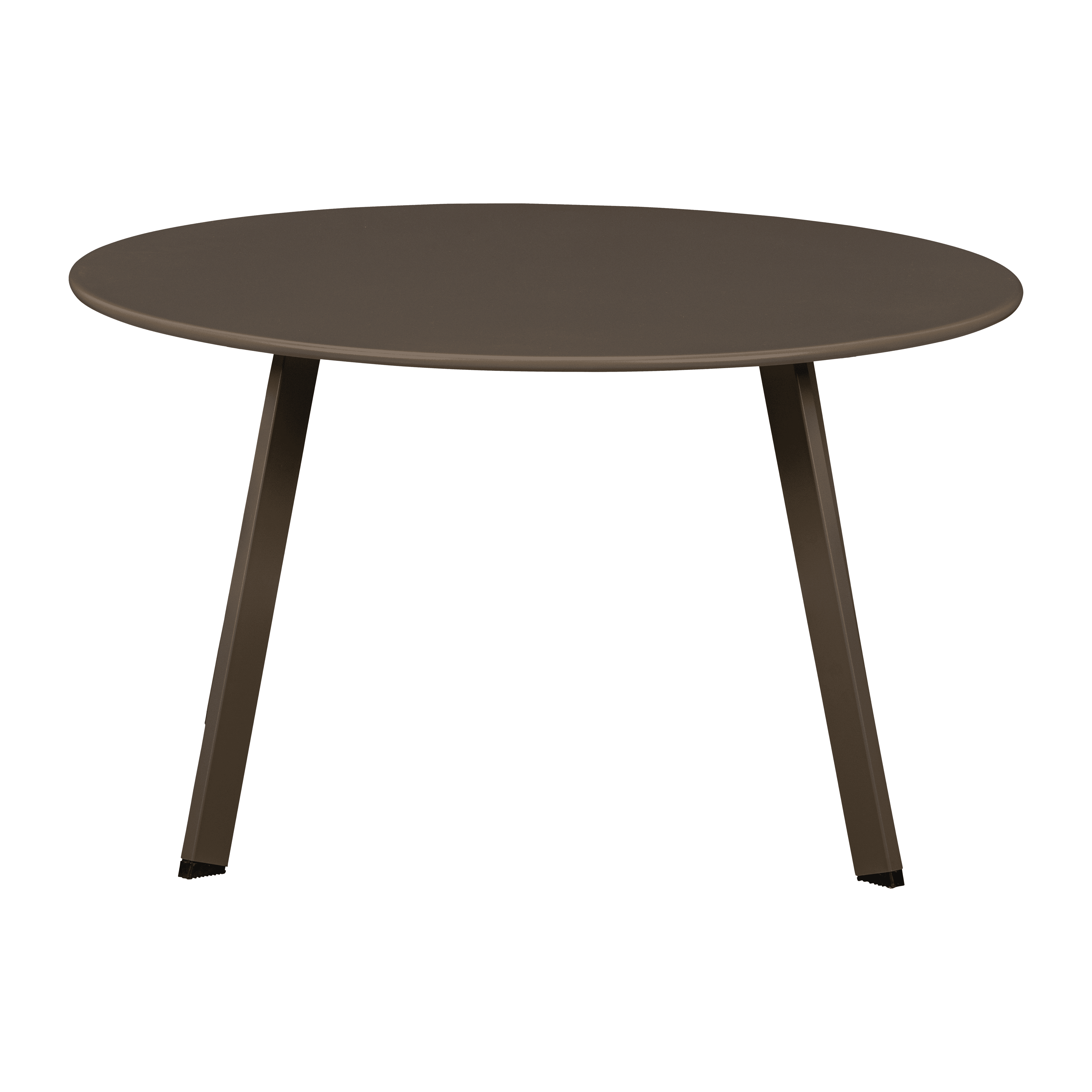 WOOOD Outdoor Bijzettafel 'Fer' 70cm, kleur Donkerbruin